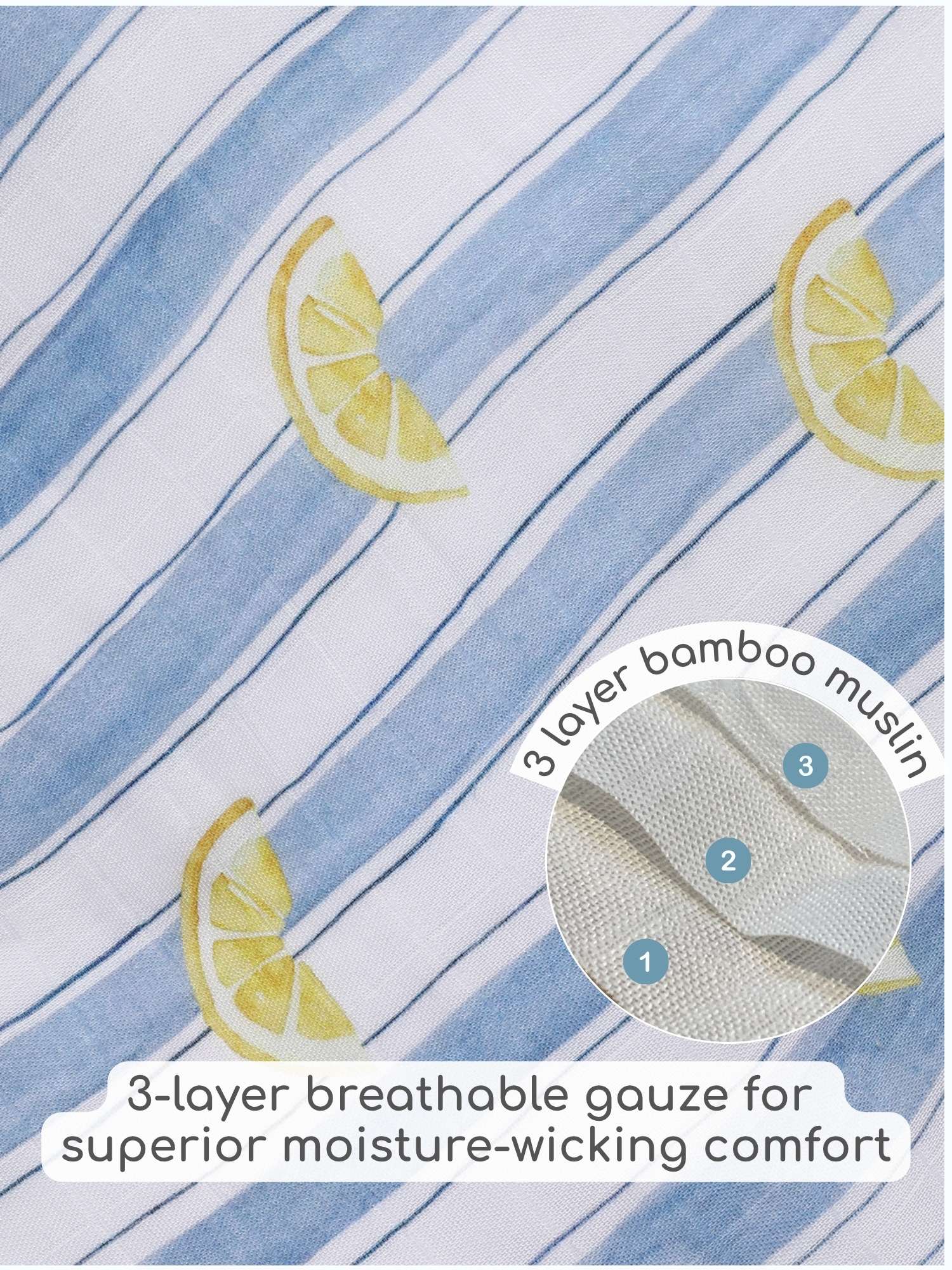 bamboo muslin 3-in-1 multi wrap towel