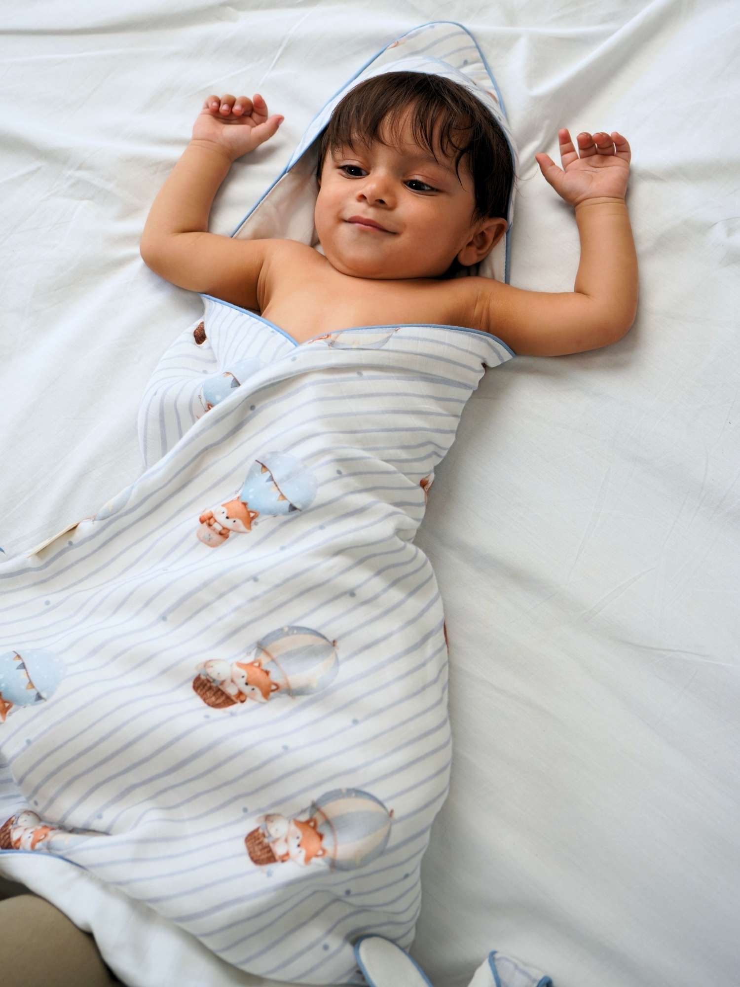bamboo muslin 3-in-1 multi wrap towel