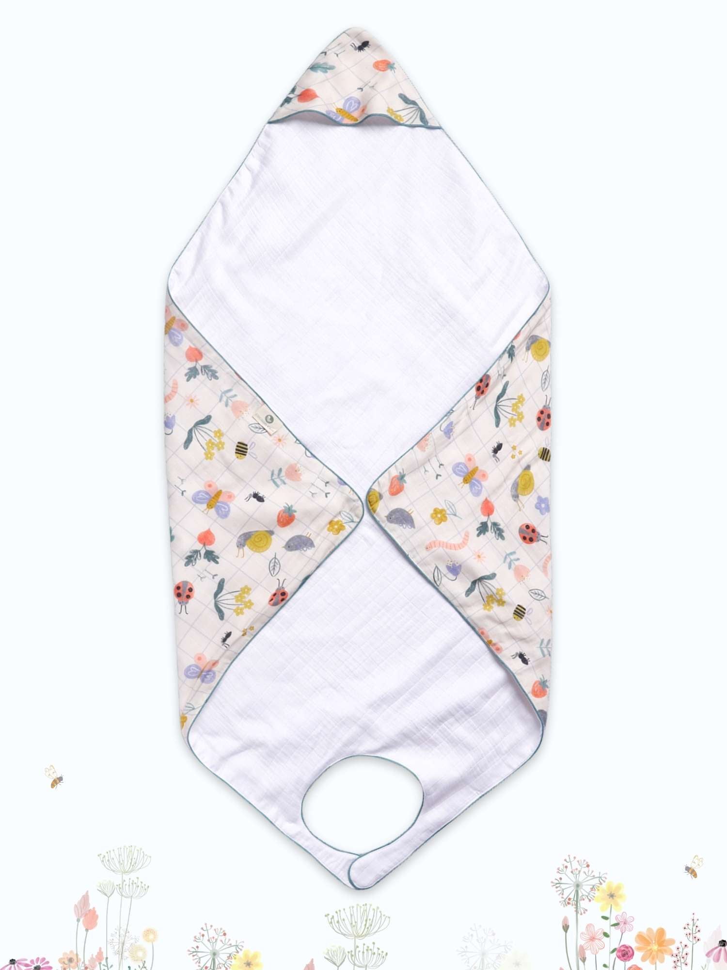 bamboo muslin 3-in-1 multi wrap towel