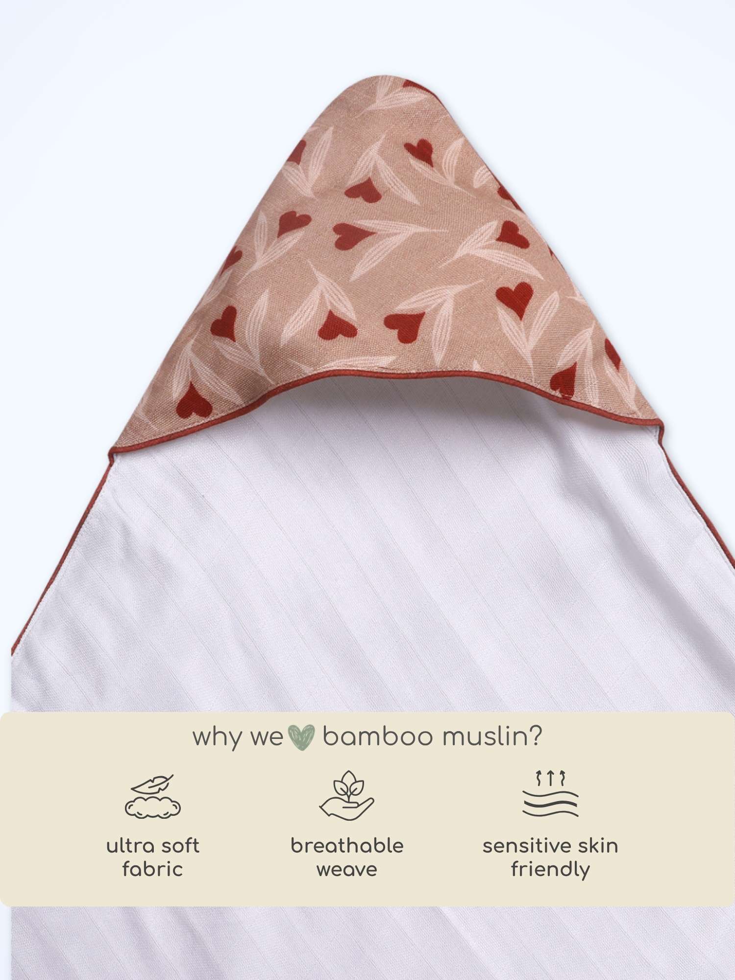bamboo muslin 3-in-1 multi wrap towel