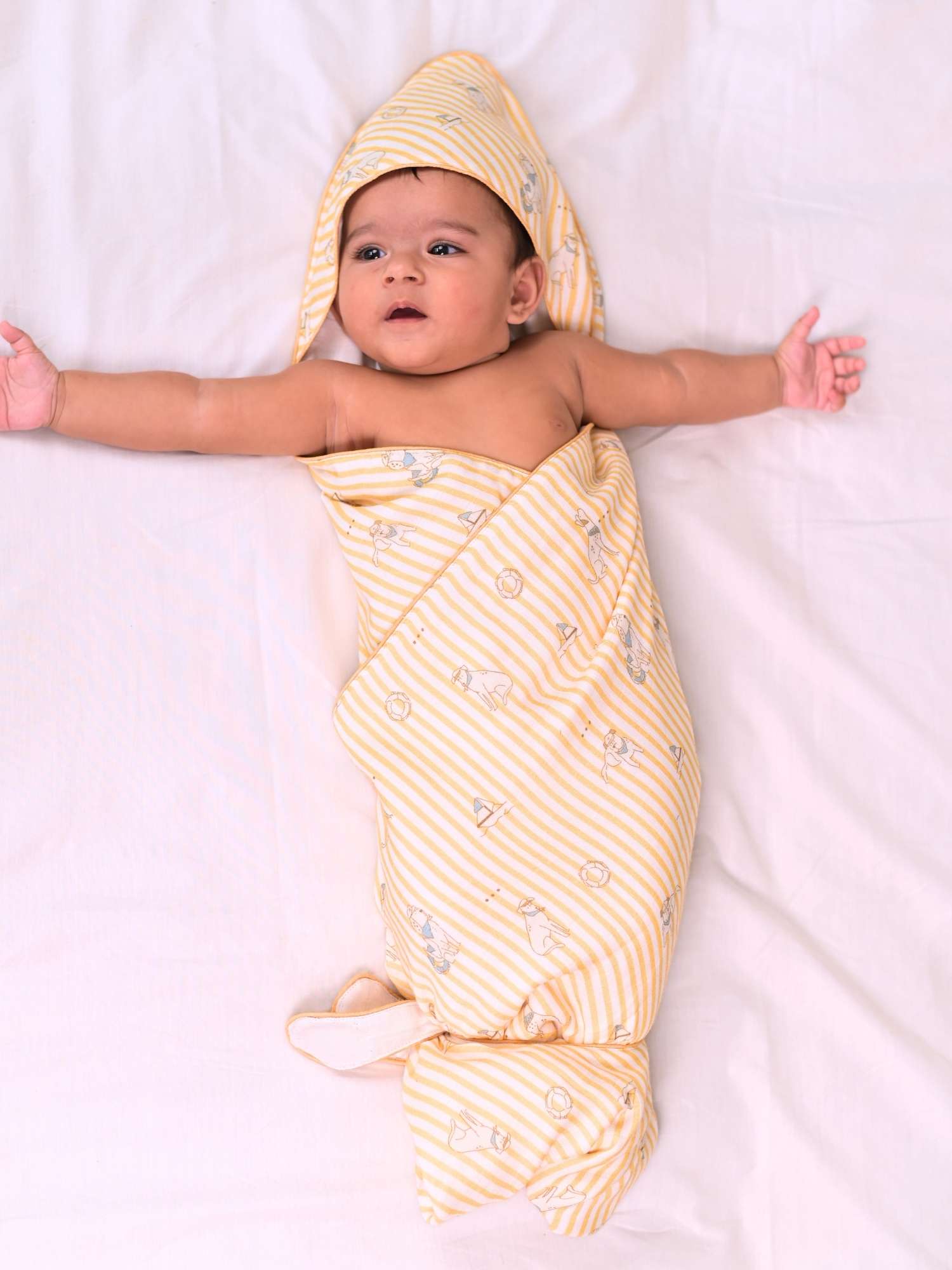 bamboo muslin 3-in-1 multi wrap towel