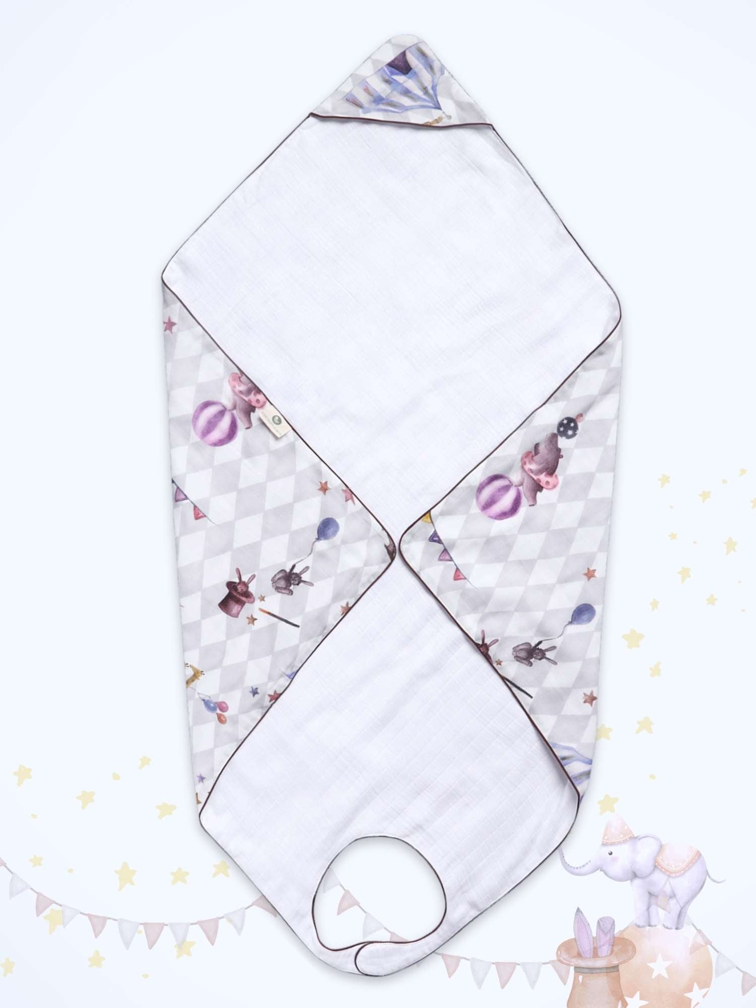 bamboo muslin 3-in-1 multi wrap towel