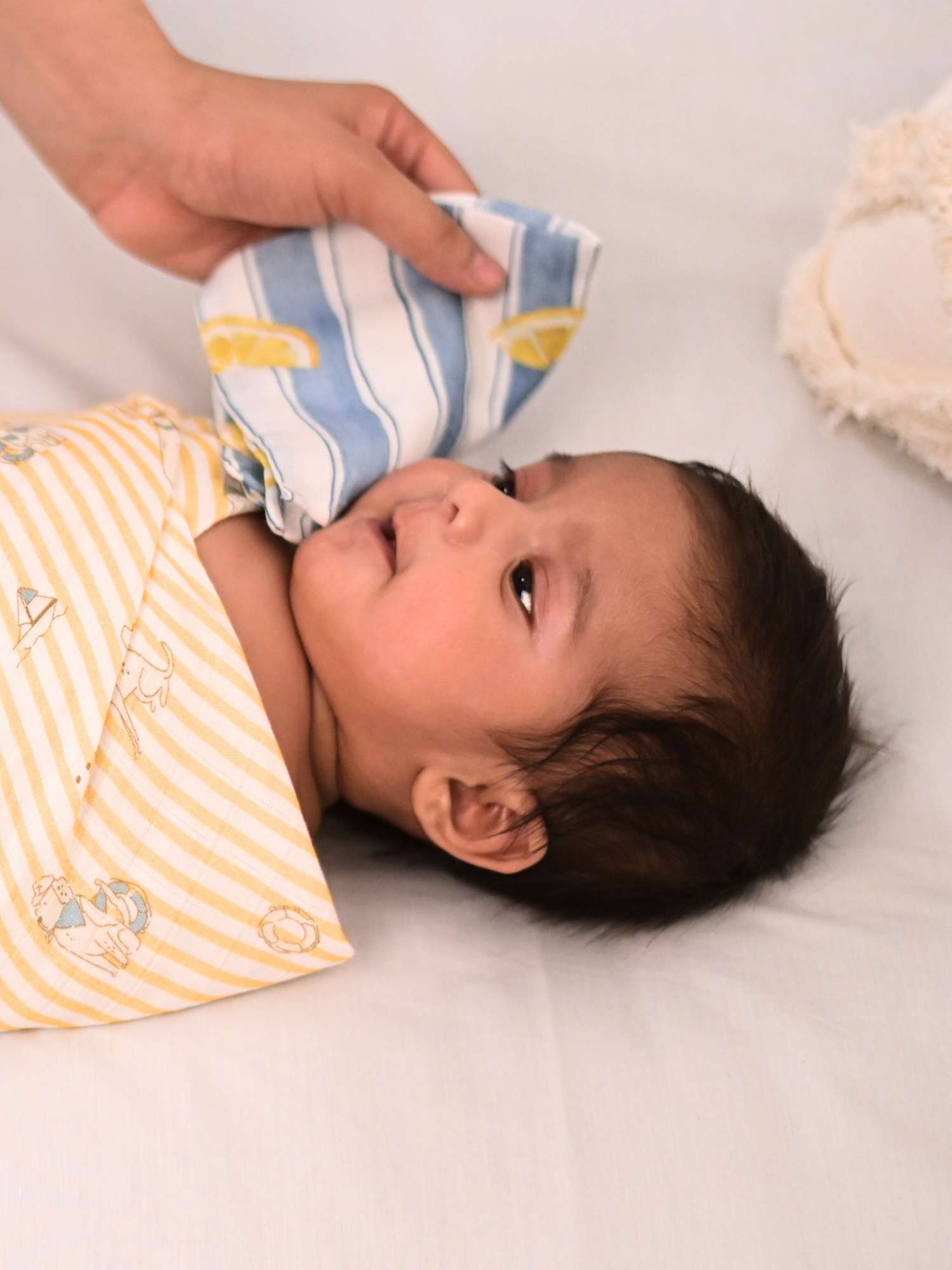 bamboo muslin wash cloth pack of 6