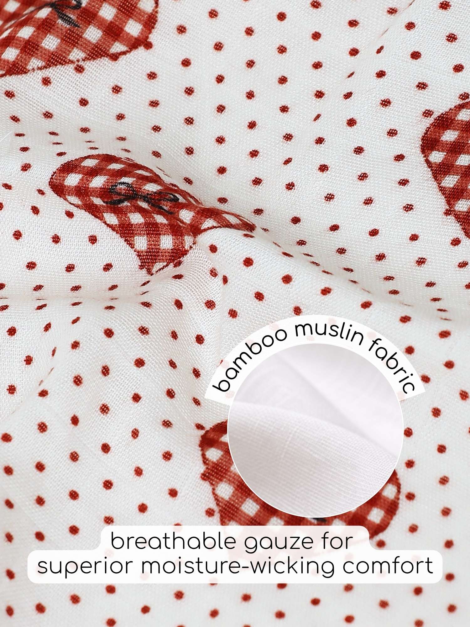 bamboo muslin wash cloth pack of 6