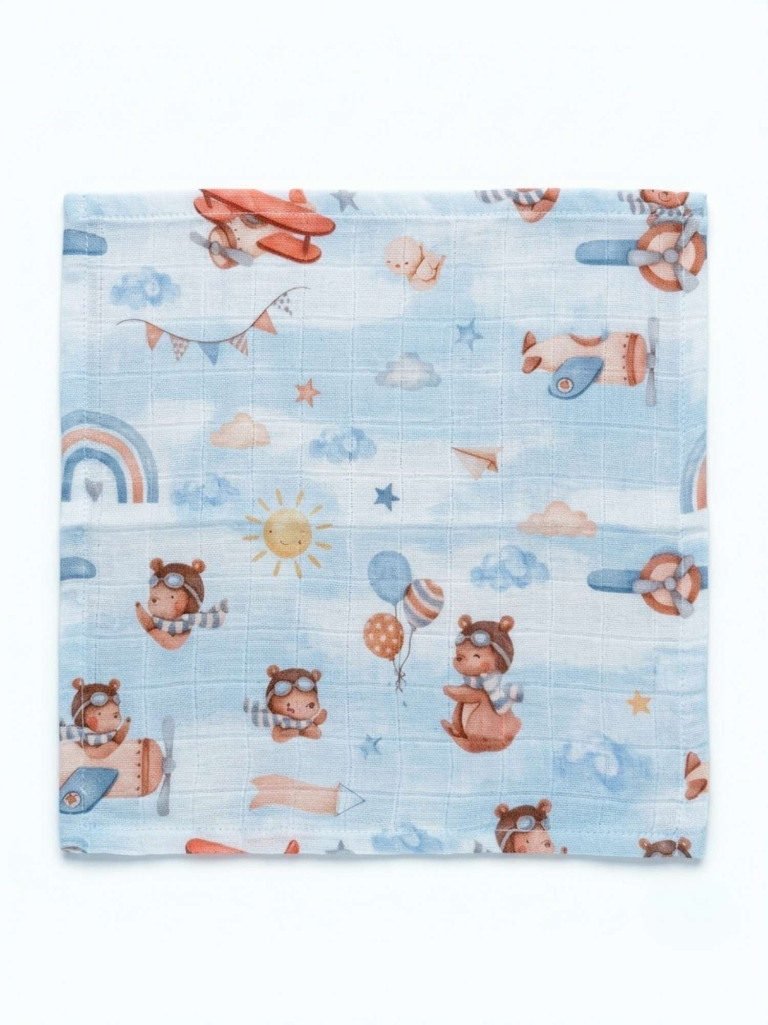 bamboo muslin wash cloth pack of 6