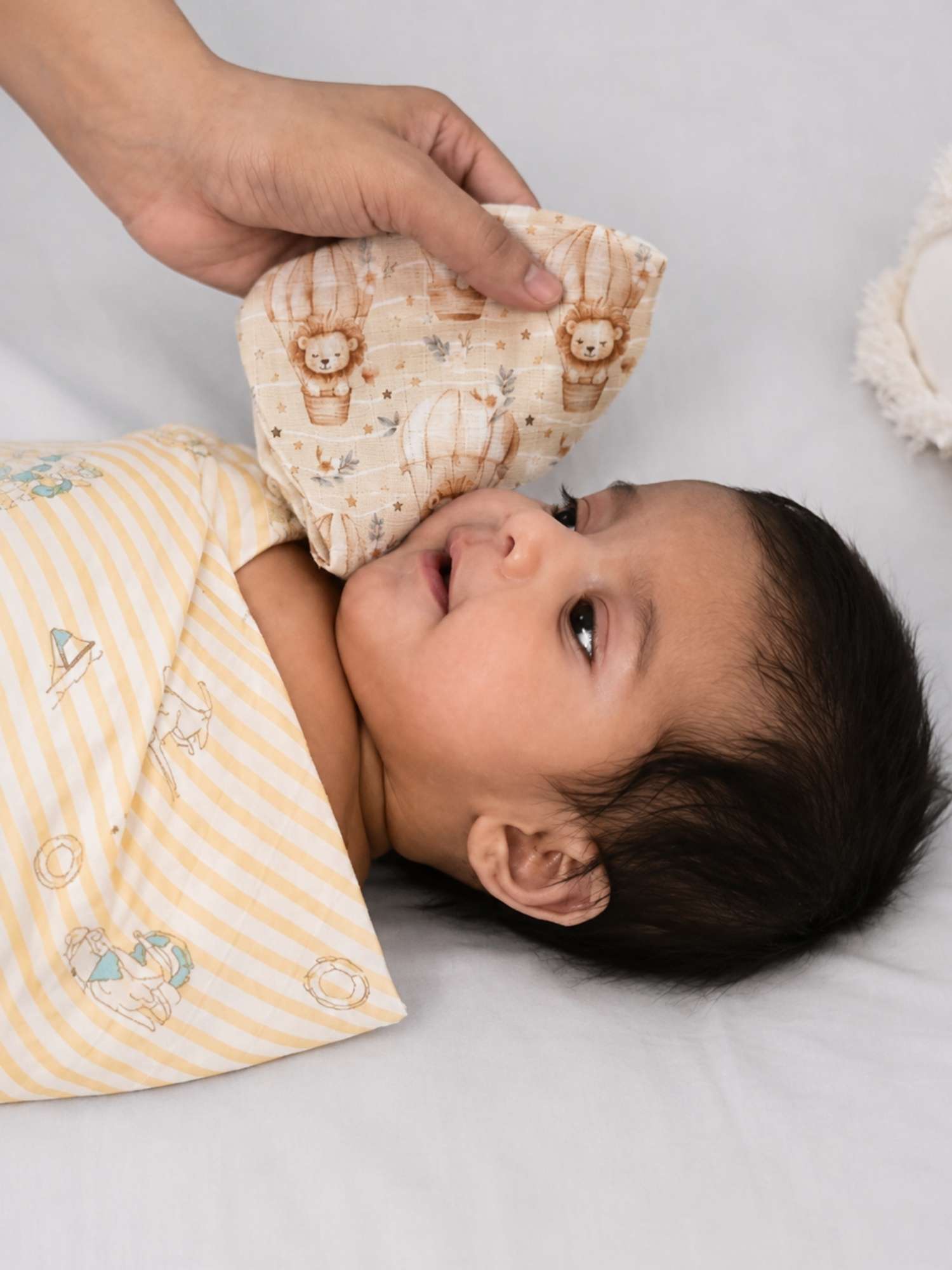 bamboo muslin wash cloth pack of 6