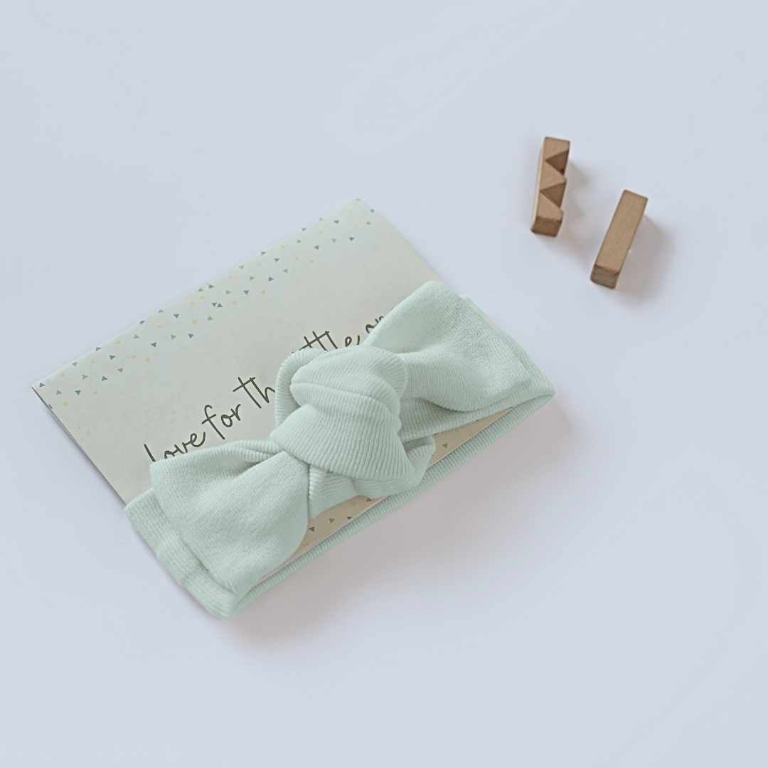 tie-up baby headband