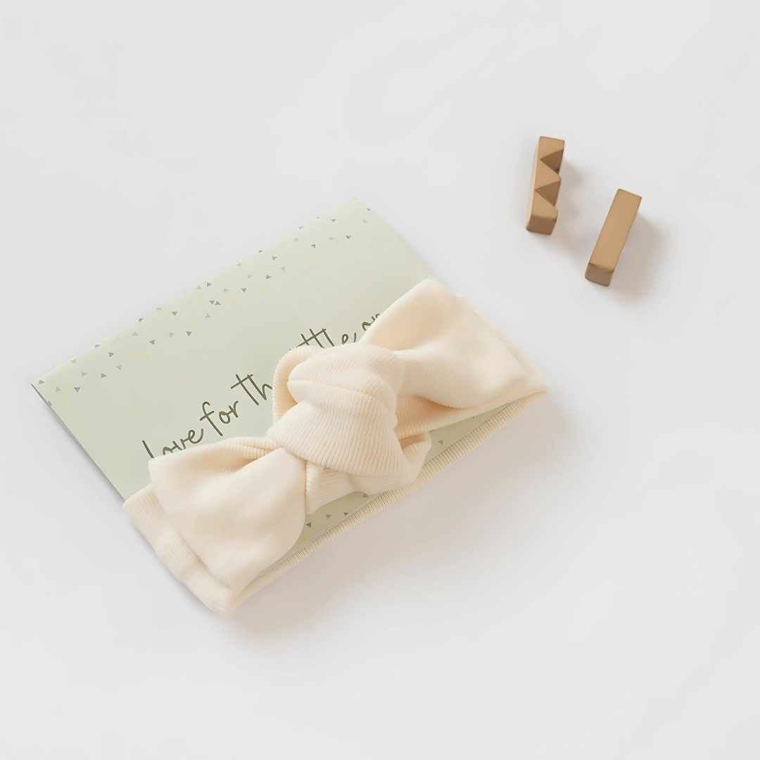tie-up baby headband