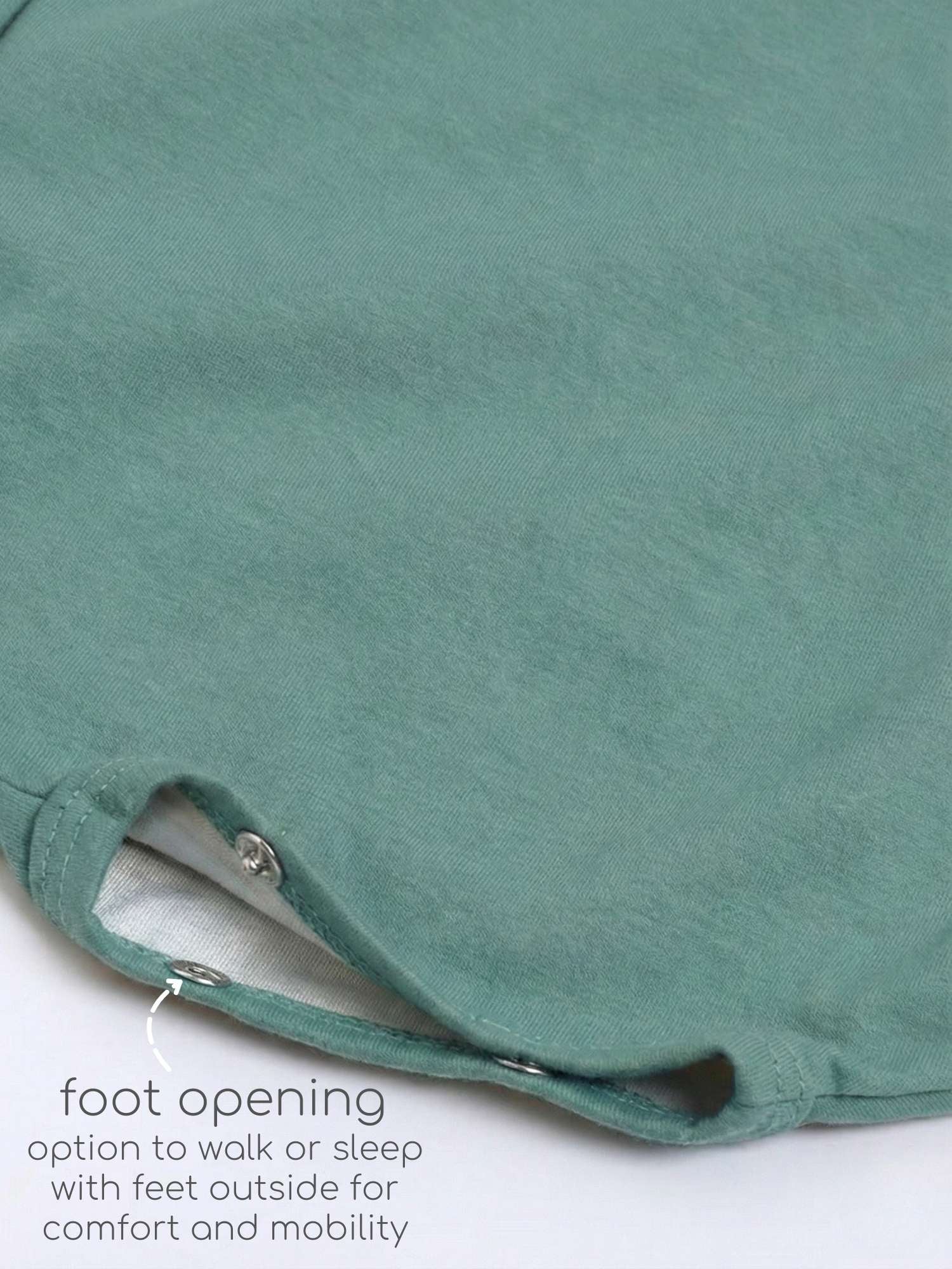 bamboo sleeping bag with foot opening