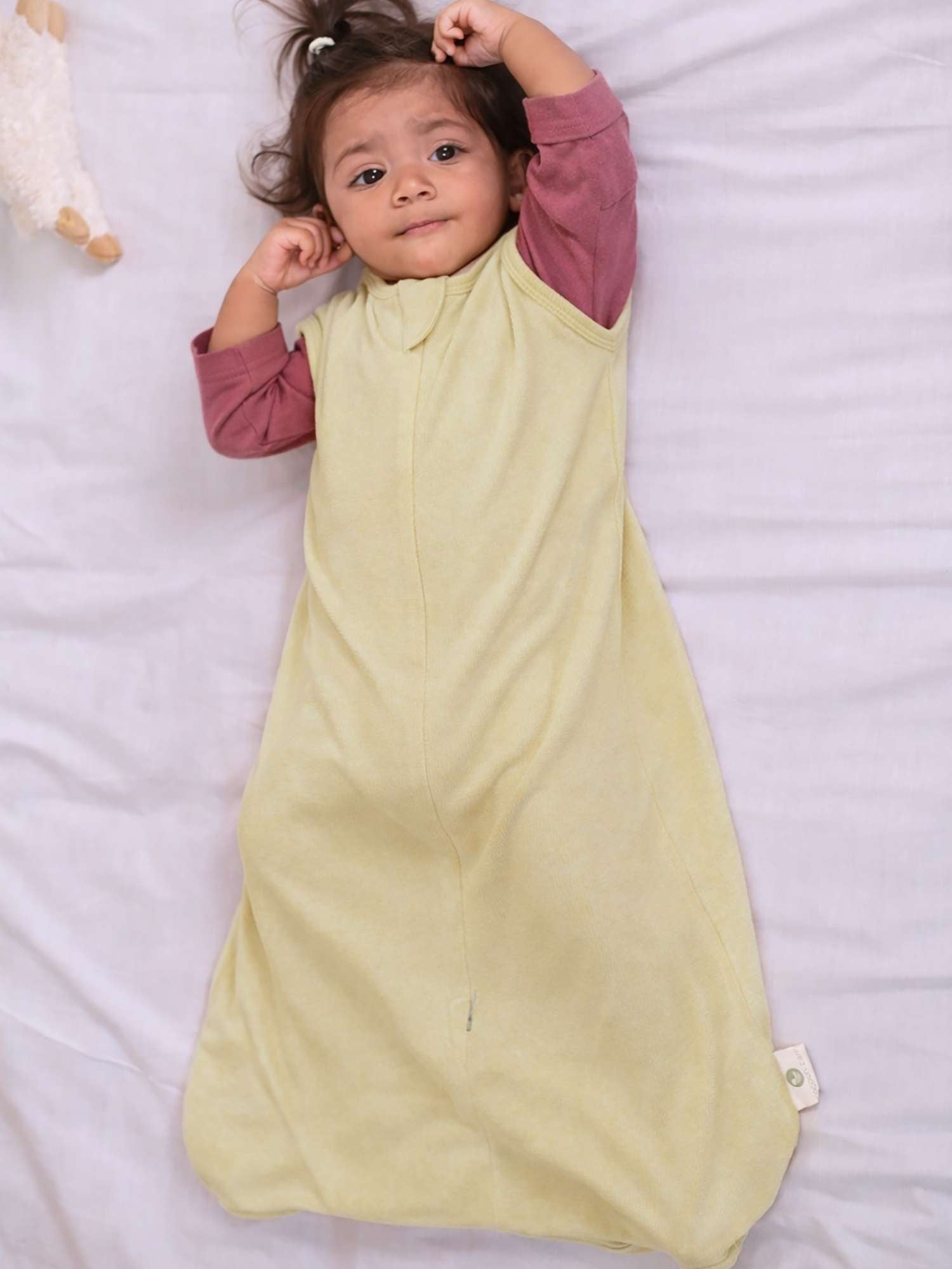 bamboo sleeping bag with foot opening