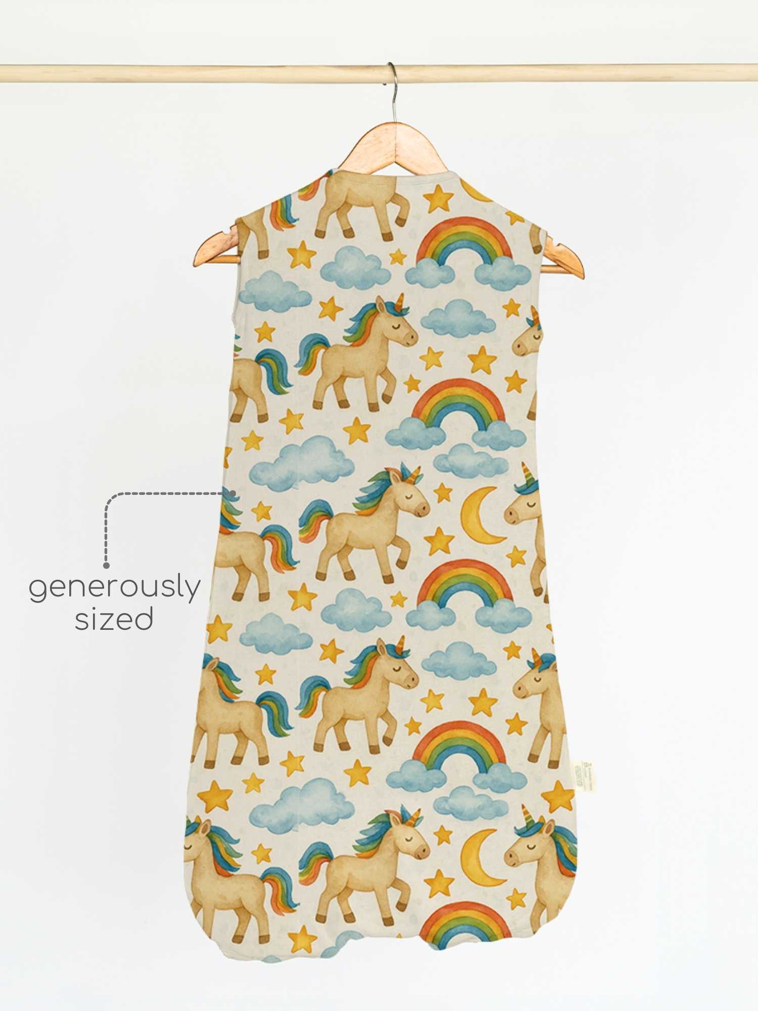 bamboo sleeping bag with foot opening