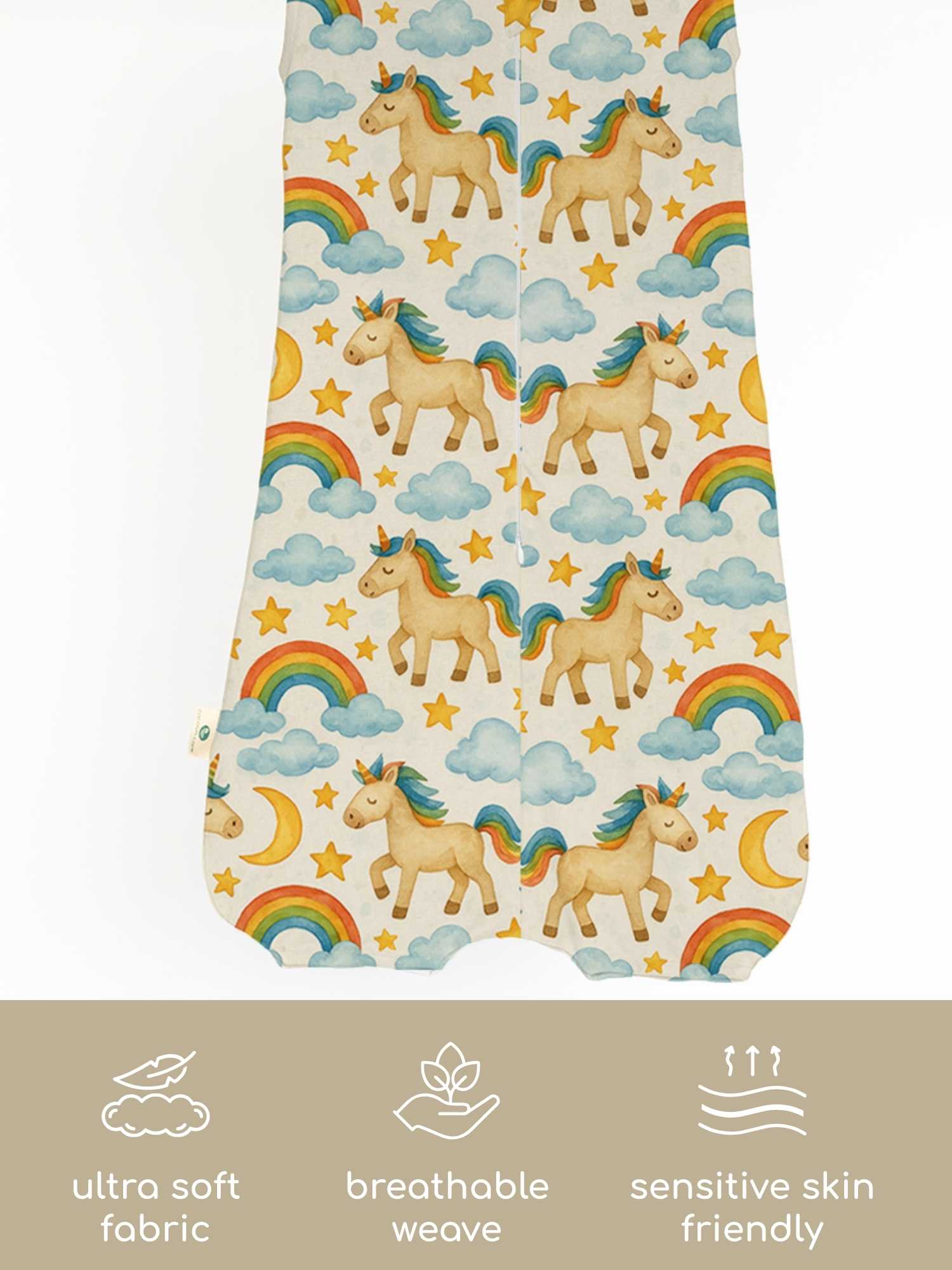 bamboo sleeping bag with foot opening