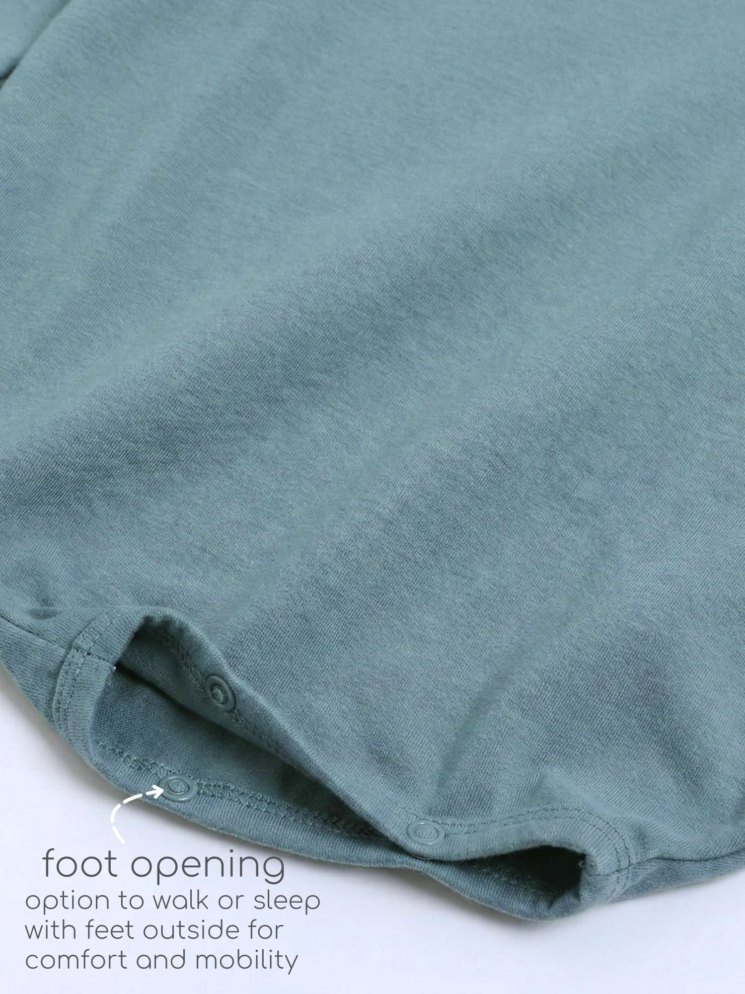 bamboo sleeping bag with foot opening