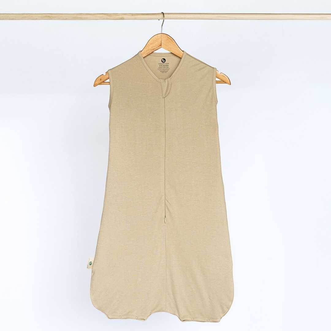 bamboo sleeping bag with foot opening - solid colours