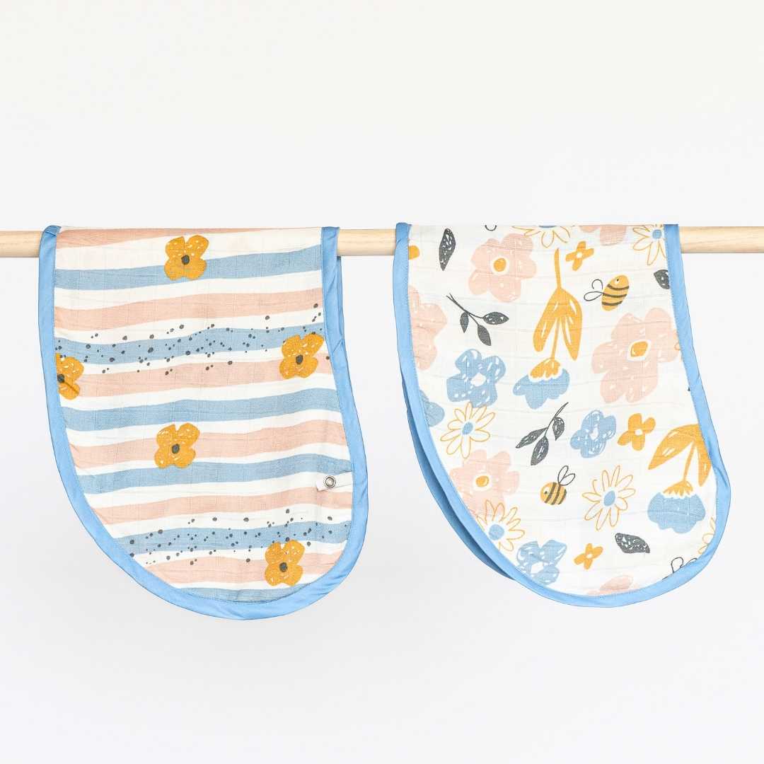 bamboo muslin burp cloth pack of 2