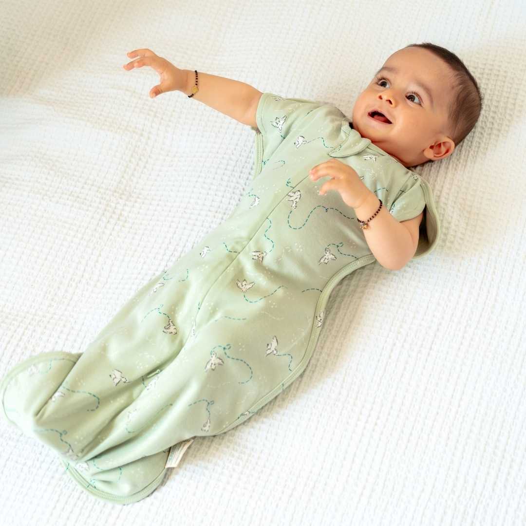 bamboo sleeping bag with foot opening - prints