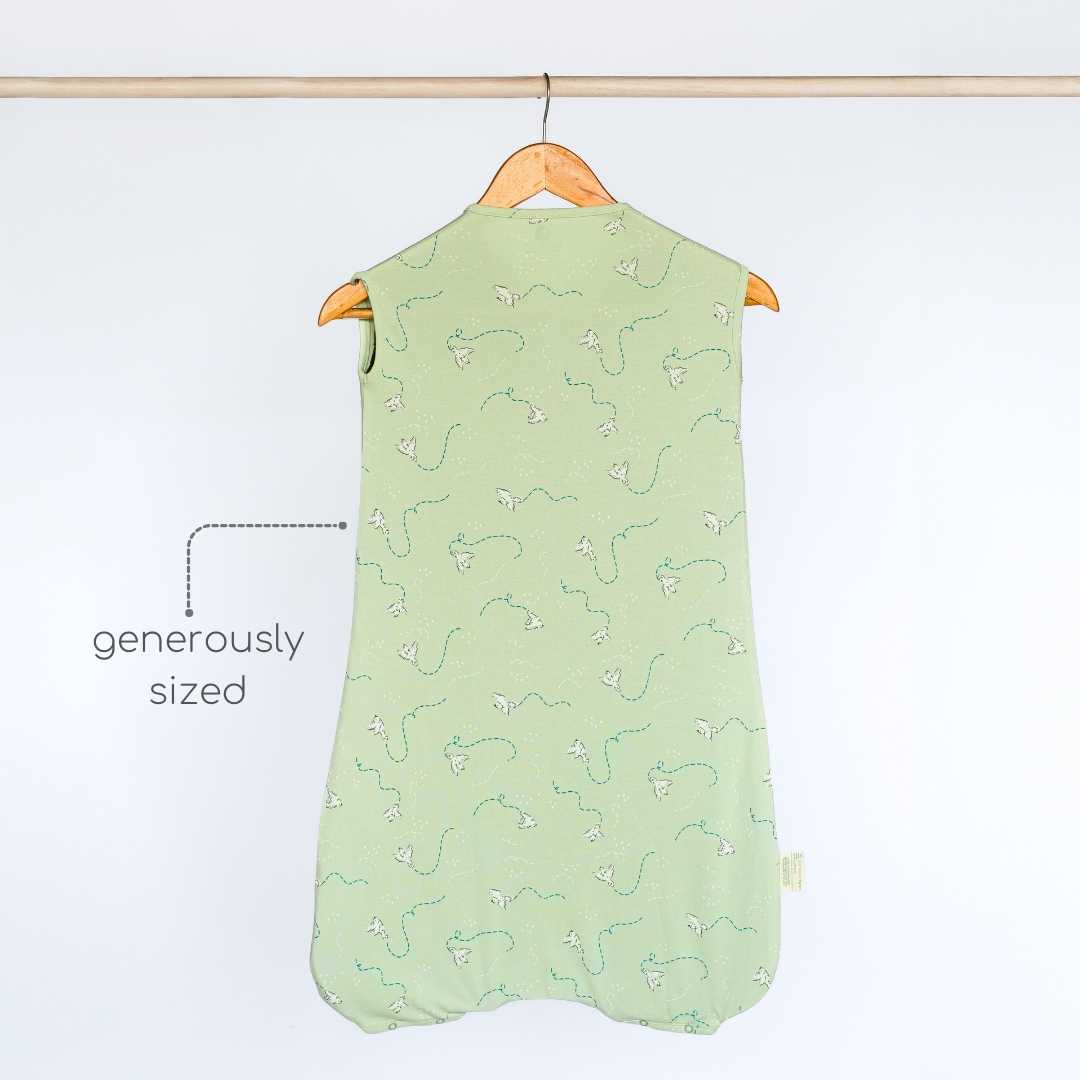 bamboo sleeping bag with foot opening - prints