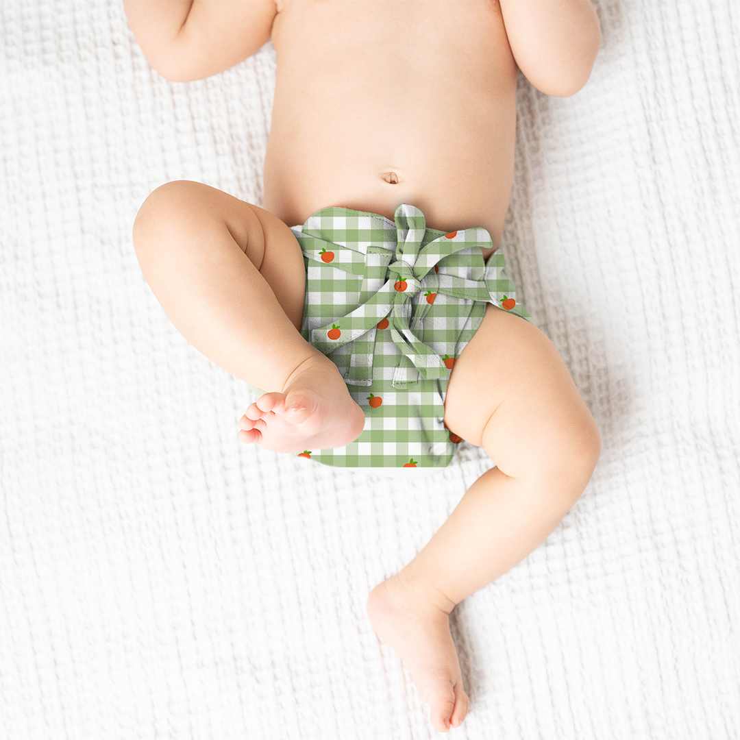 bamboo knit cloth nappy - prints