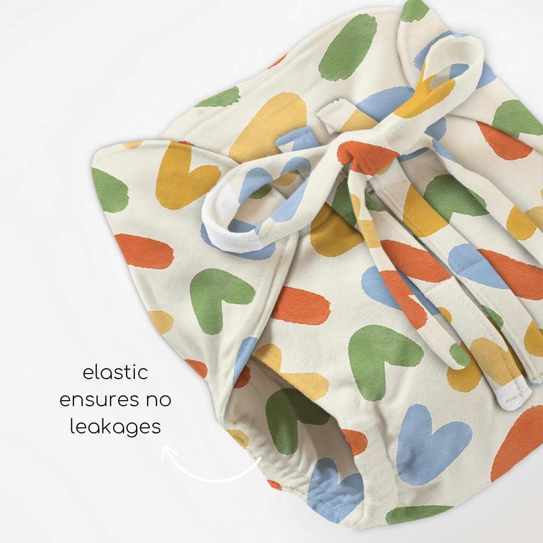 bamboo knit cloth nappy pack of 4