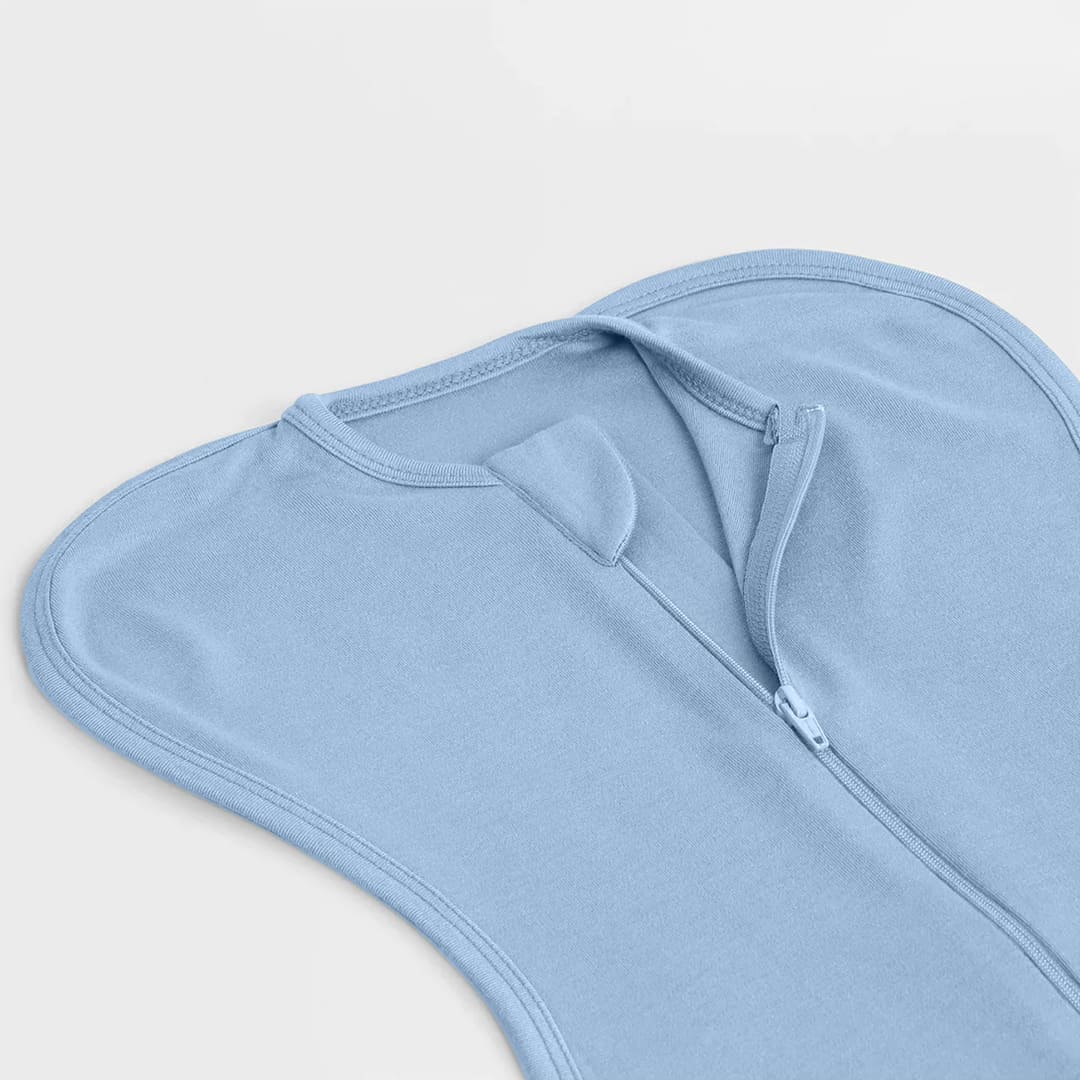 bamboo hands up swaddle pod for baby - solid colours