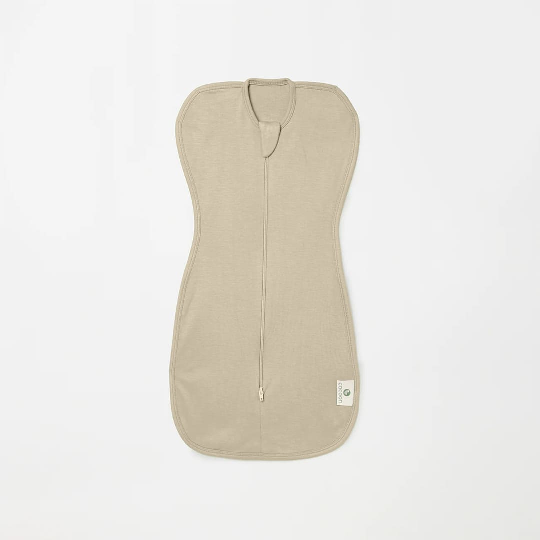 bamboo hands up swaddle pod for baby - solid colours