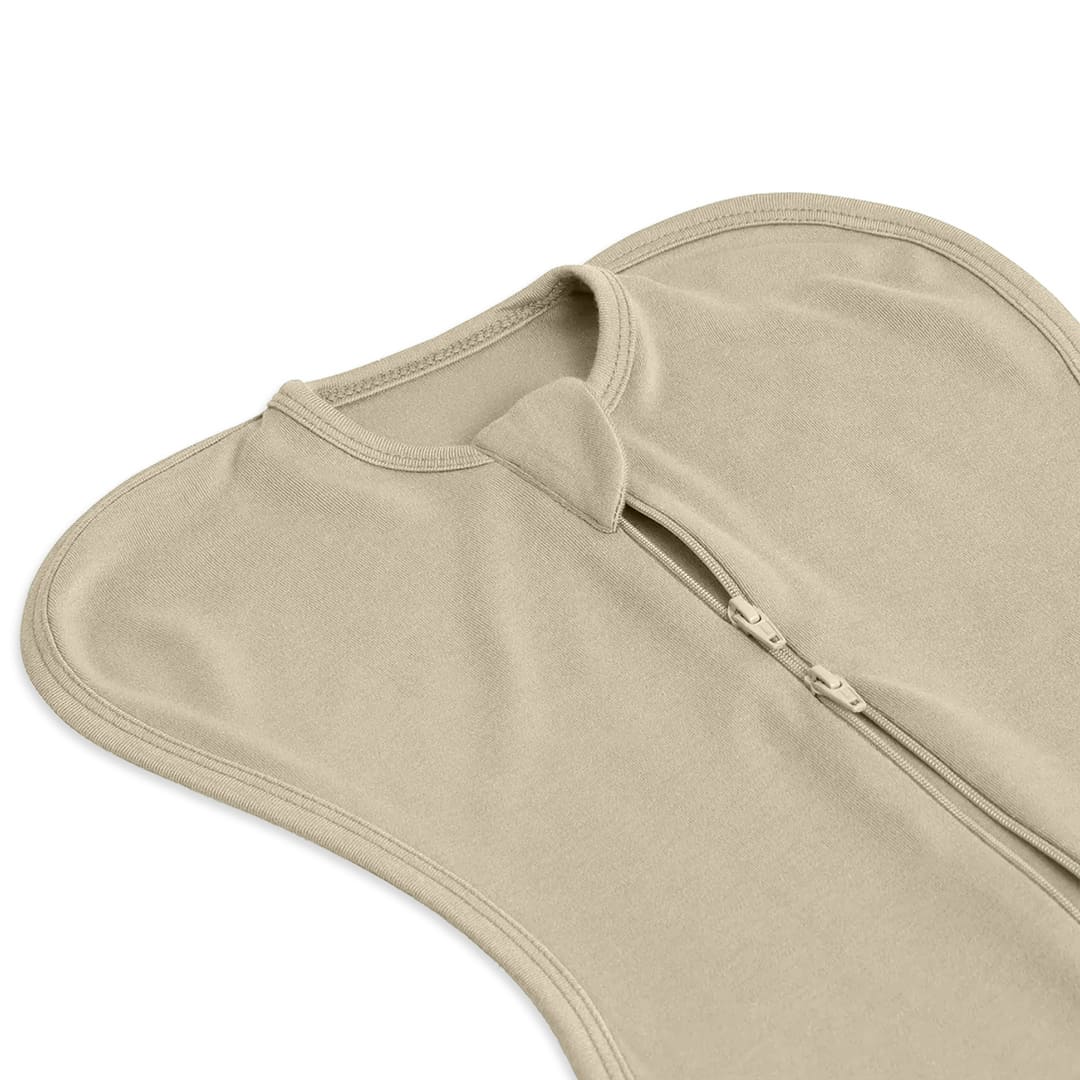 bamboo hands up swaddle pod for baby - solid colours