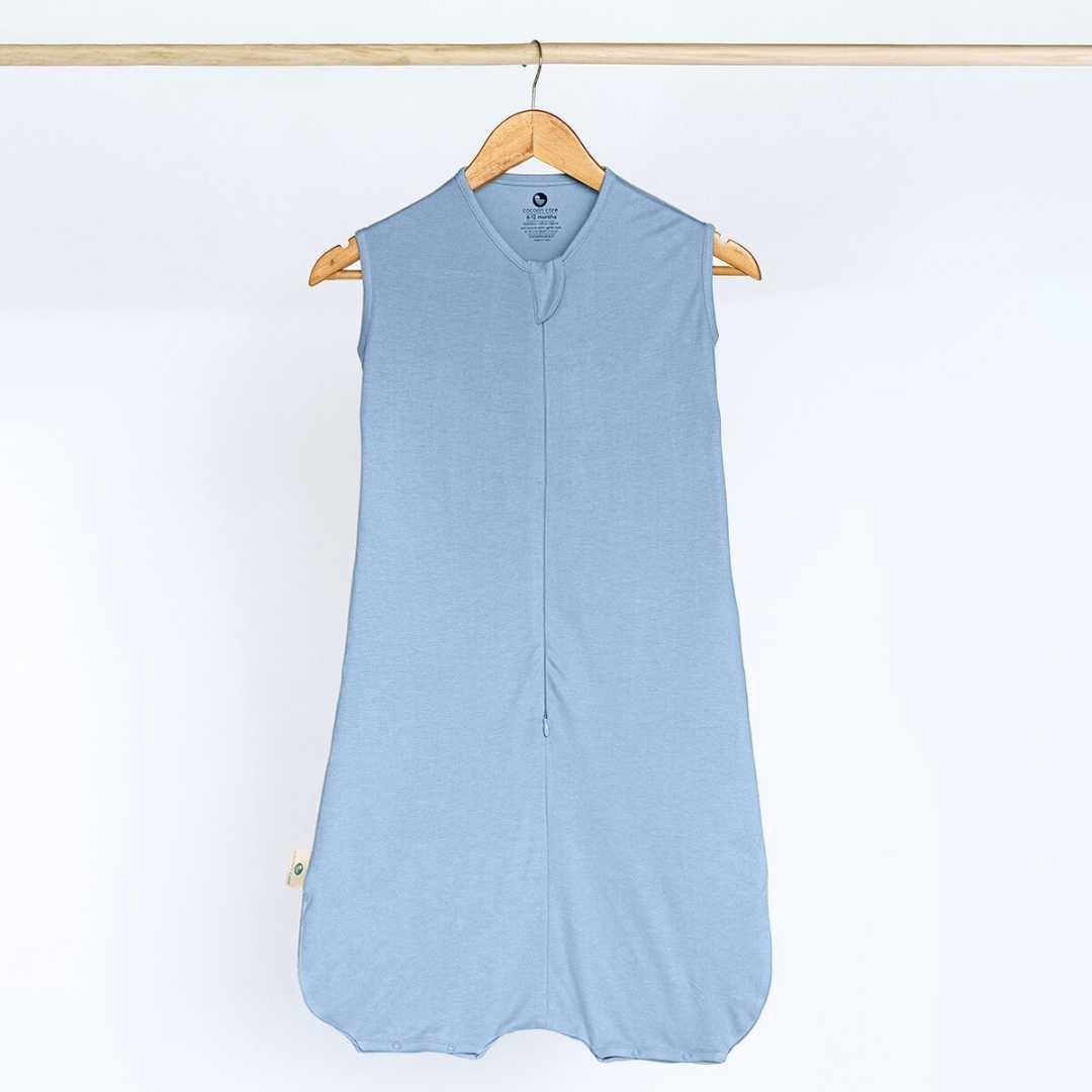 bamboo sleeping bag with foot opening - solid colours