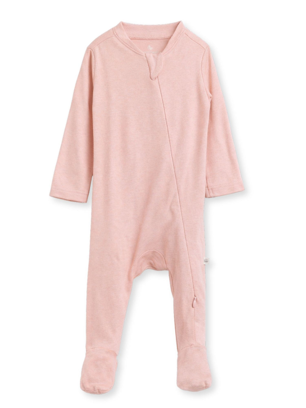bamboo knit footed sleepsuit