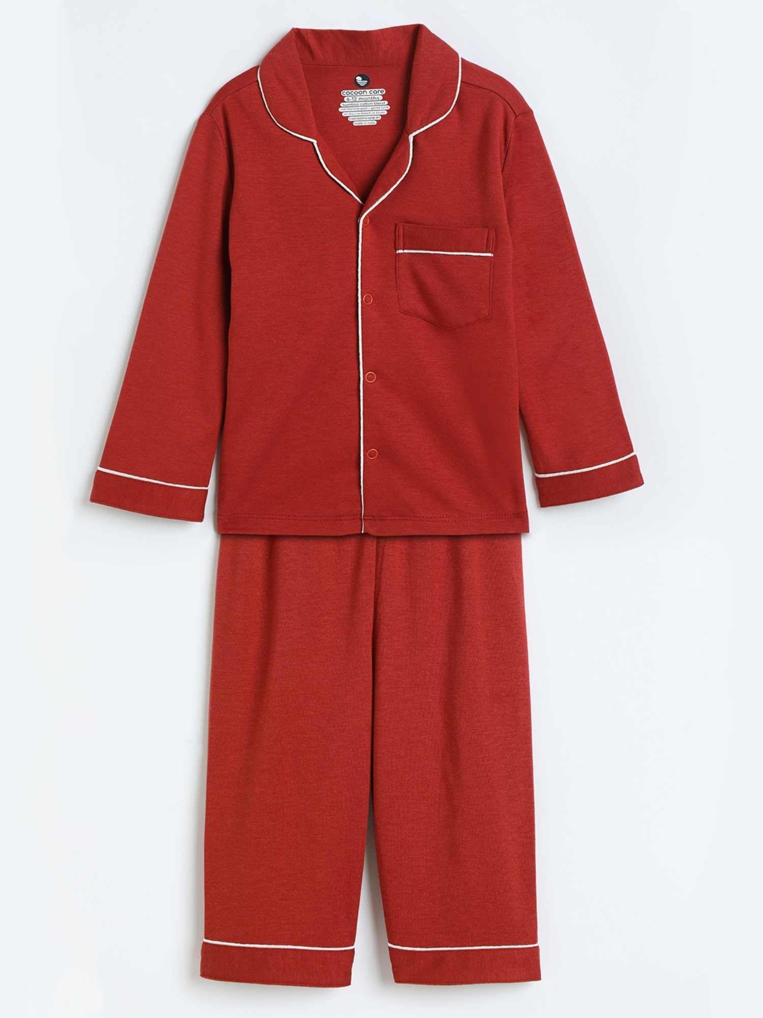 bamboo knit nightsuit - christmas collection