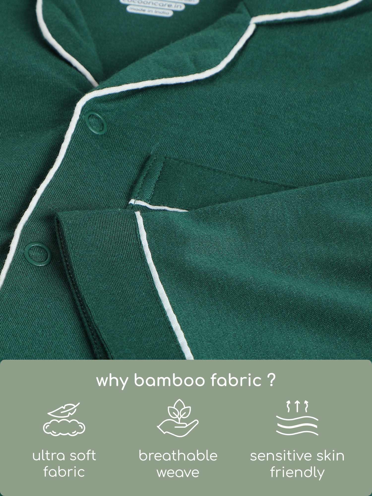 bamboo knit nightsuit set