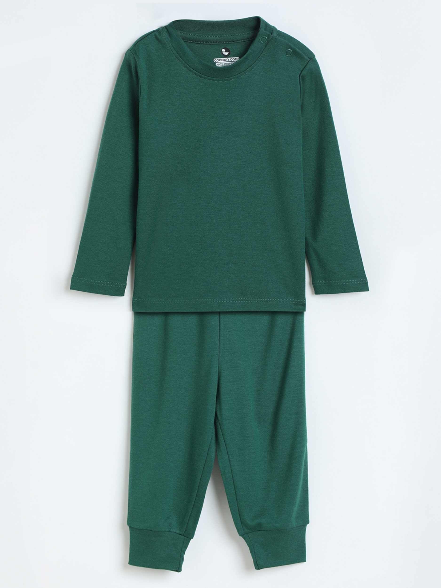 bamboo long sleeve pajama co-ord set - christmas collection