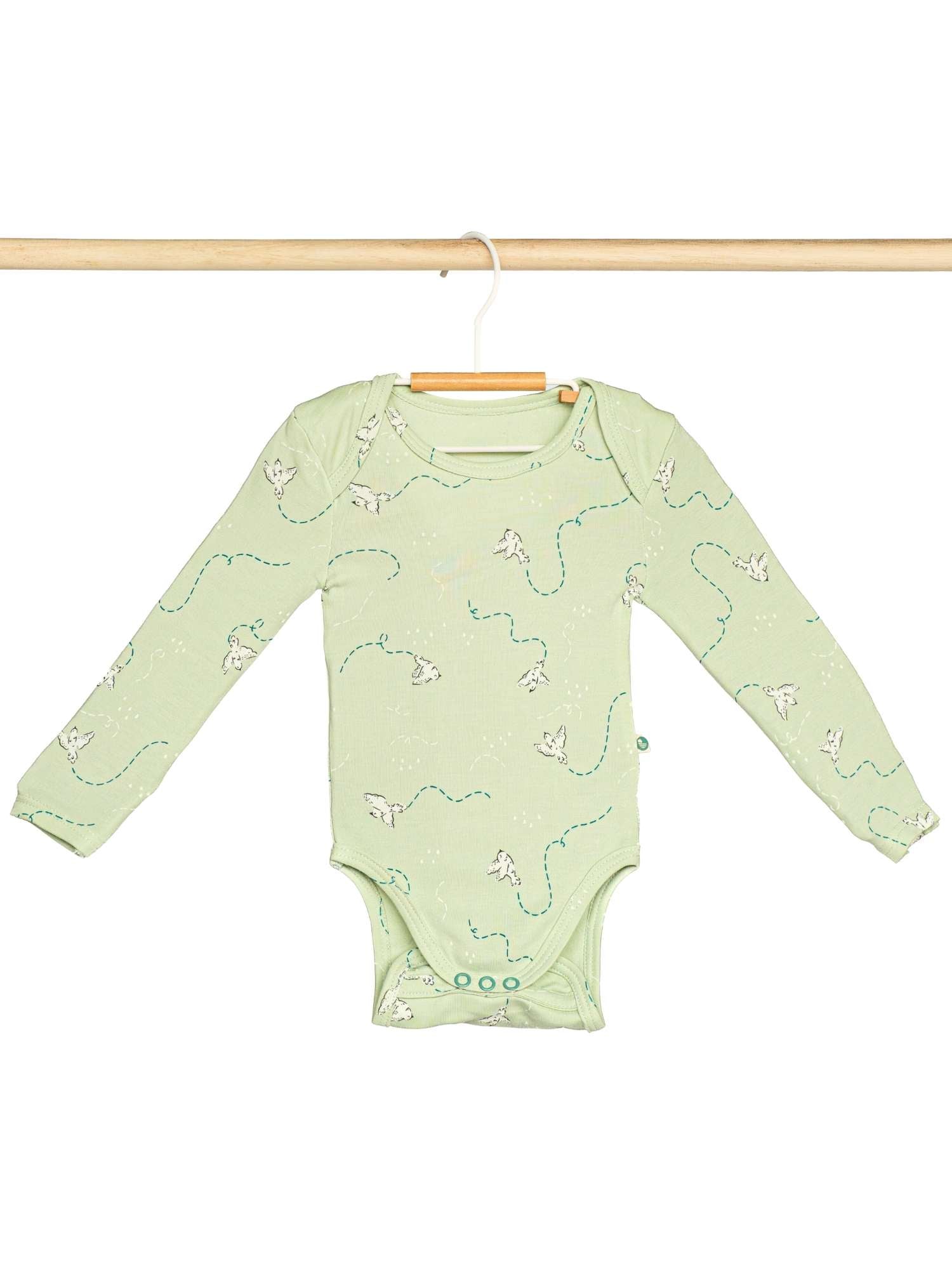 long sleeve bamboo bodysuit onesie for baby