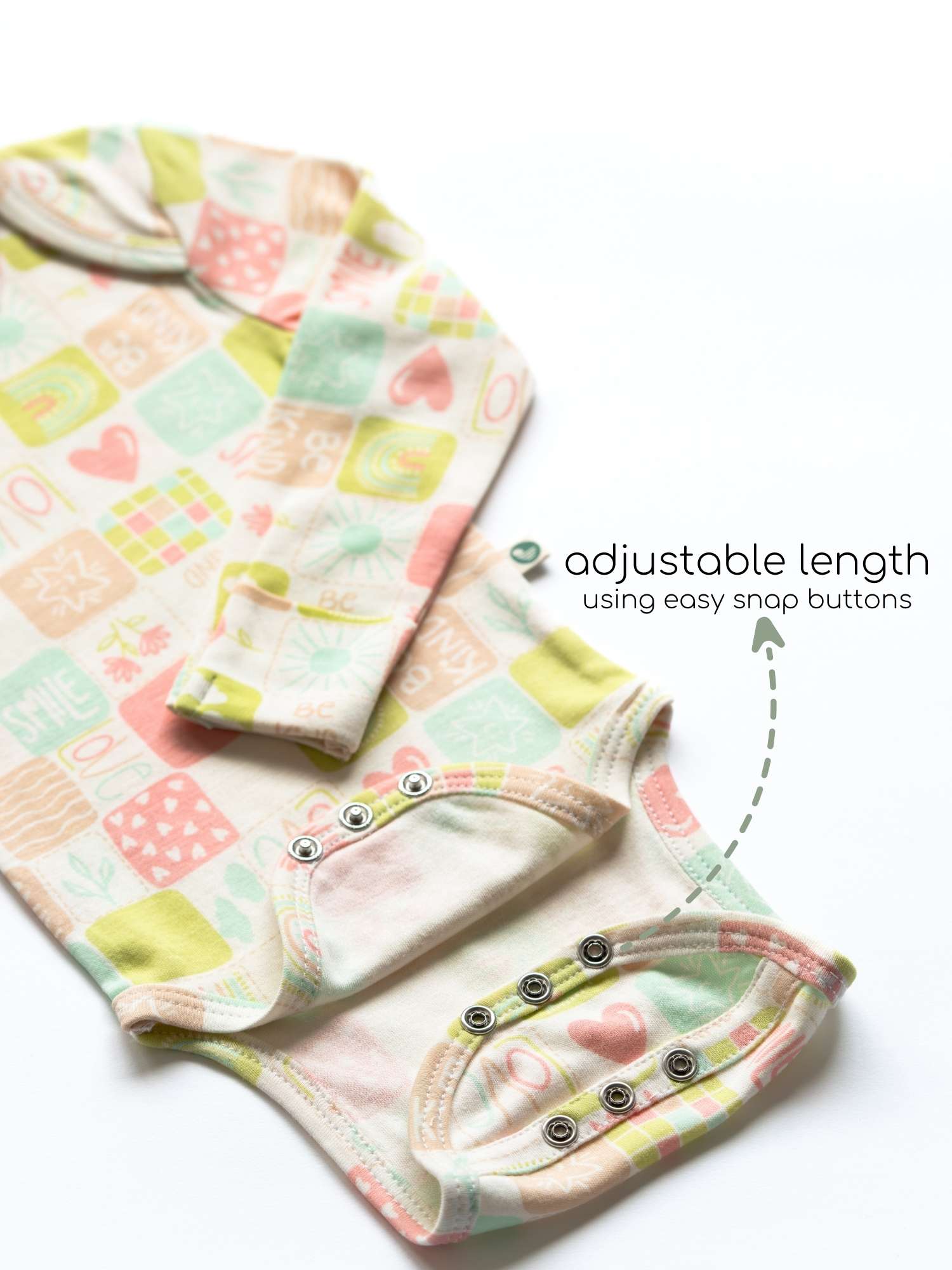 long sleeve bamboo bodysuit onesie for baby