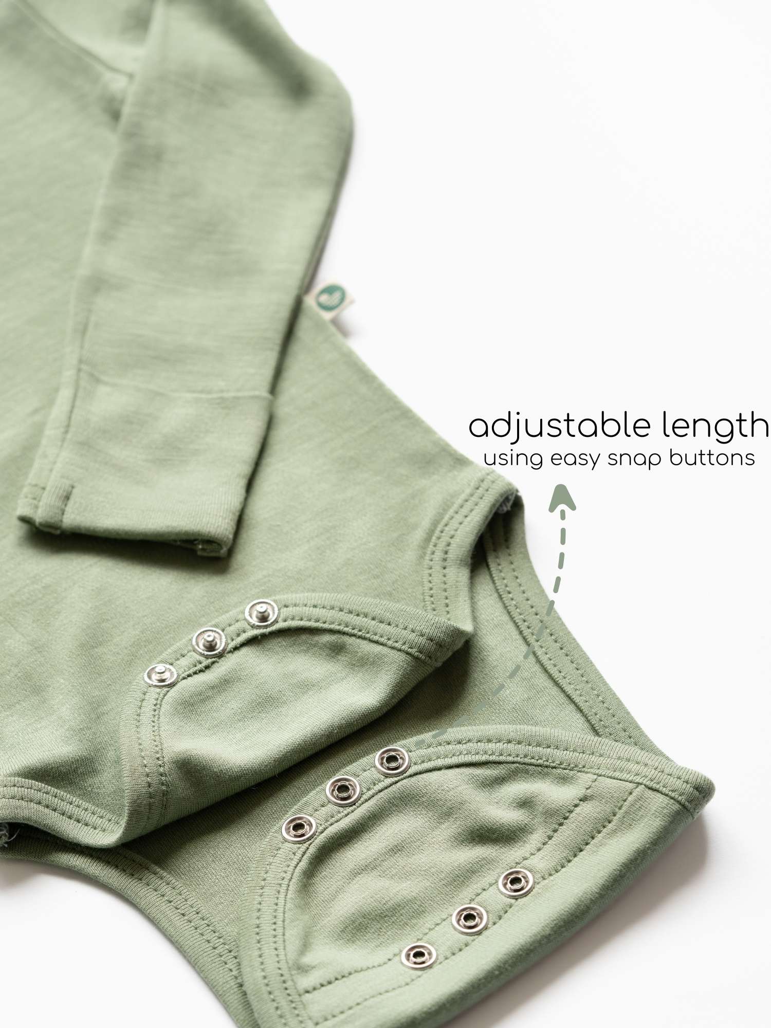 long sleeve bamboo bodysuit onesie for baby