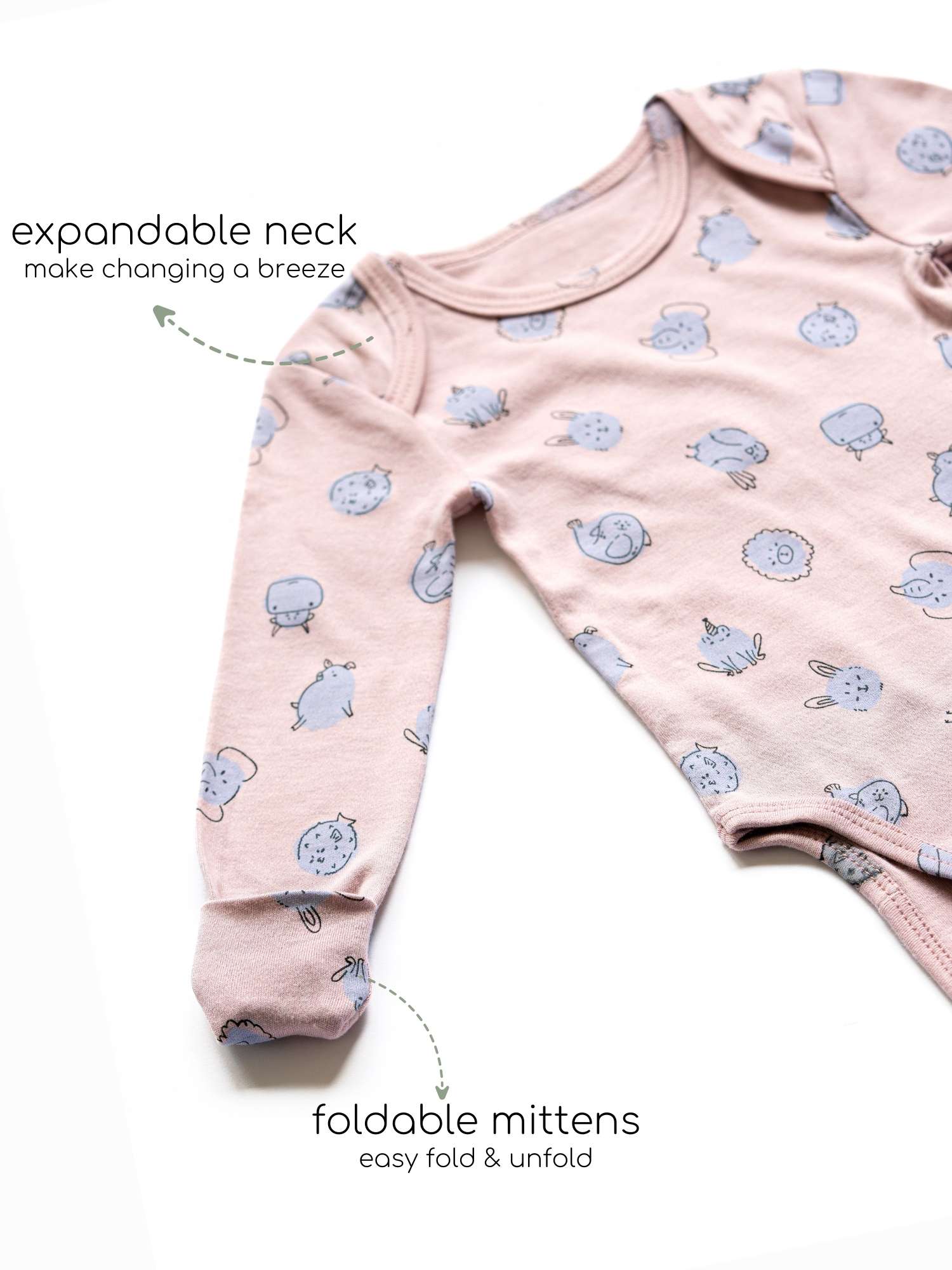 long sleeve bamboo bodysuit onesie for baby