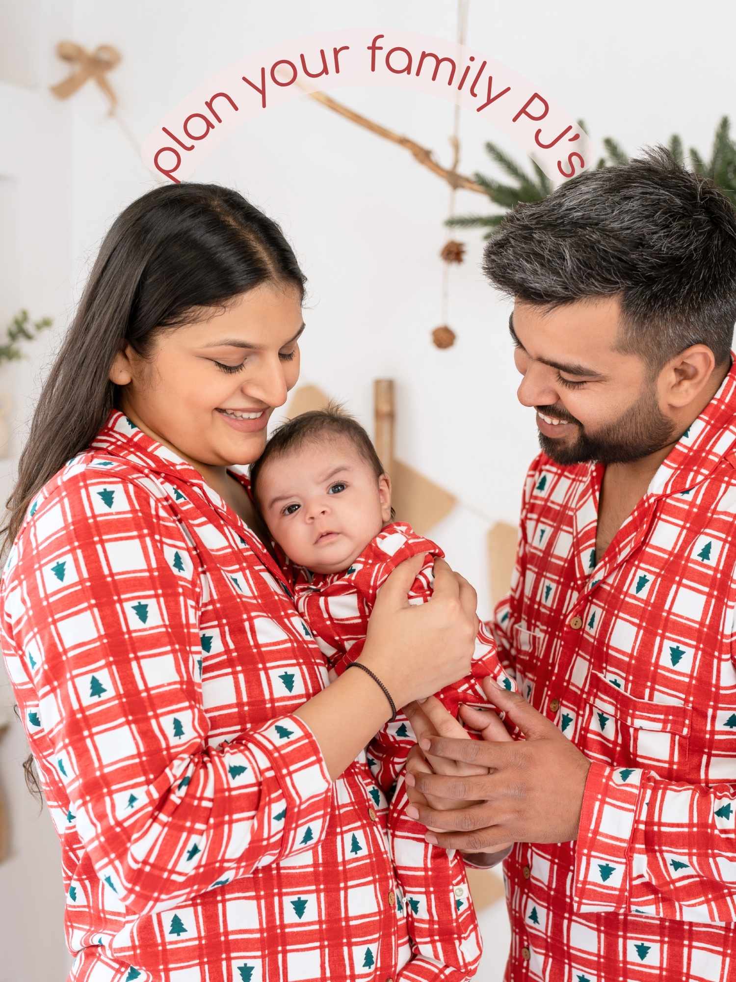 bamboo men's knit pyjamas - christmas collection