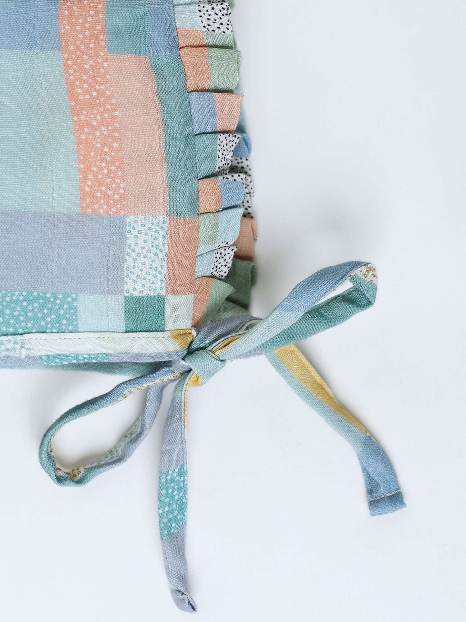 newborn bamboo muslin bonnet cap pack of 12