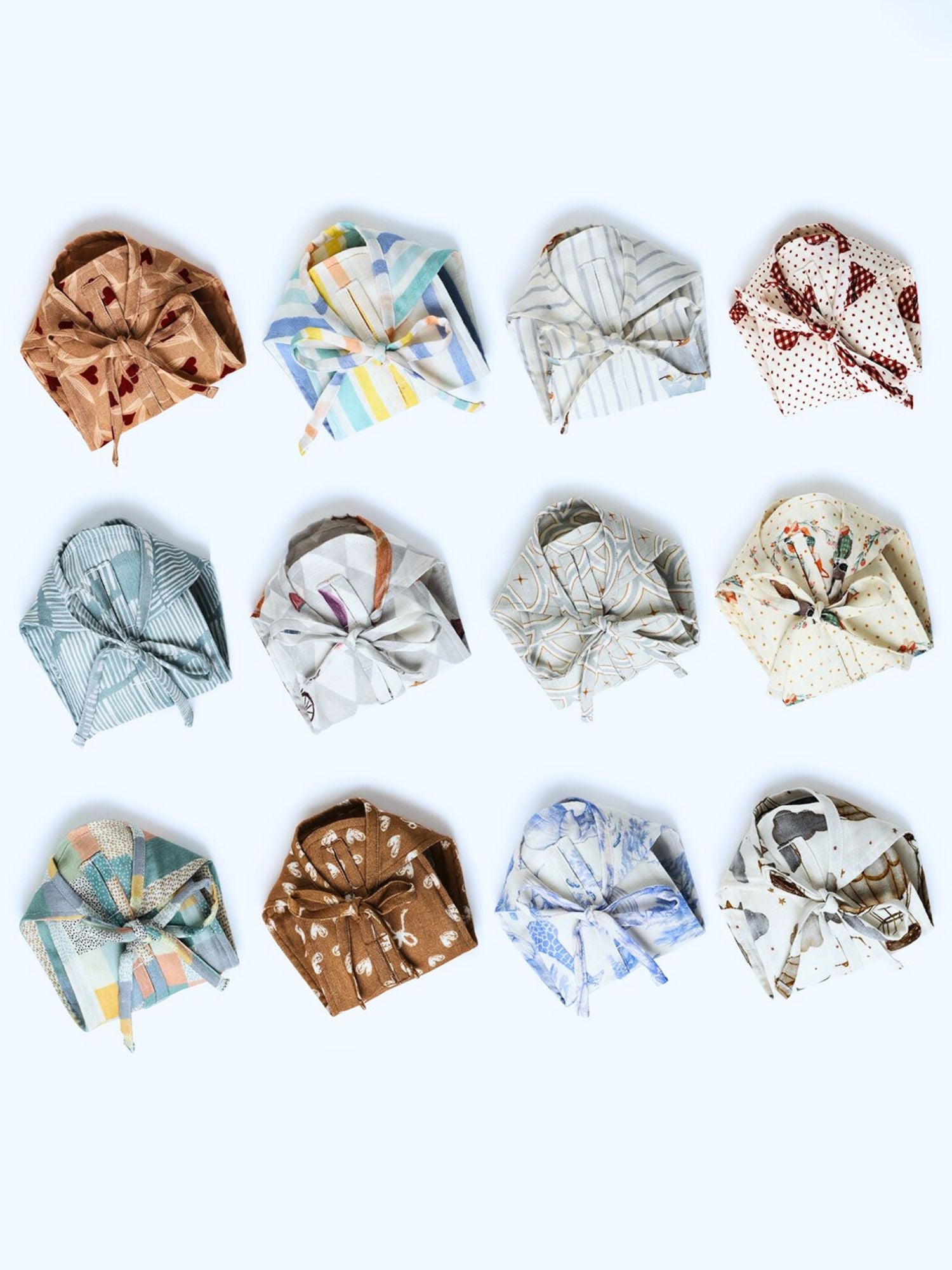 bamboo muslin nappy pack of 12
