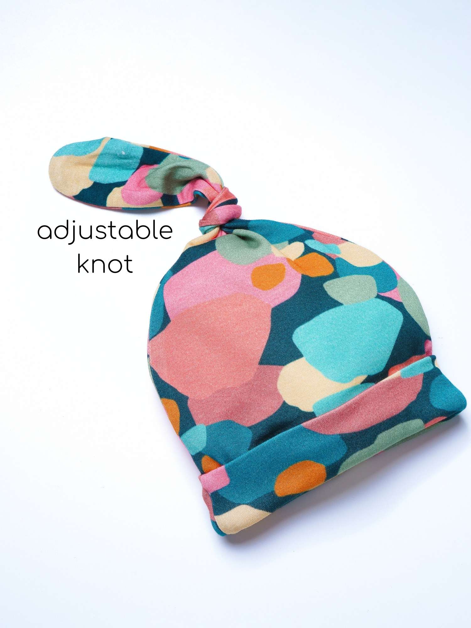 newborn baby bamboo cap mittens socks combo - prints