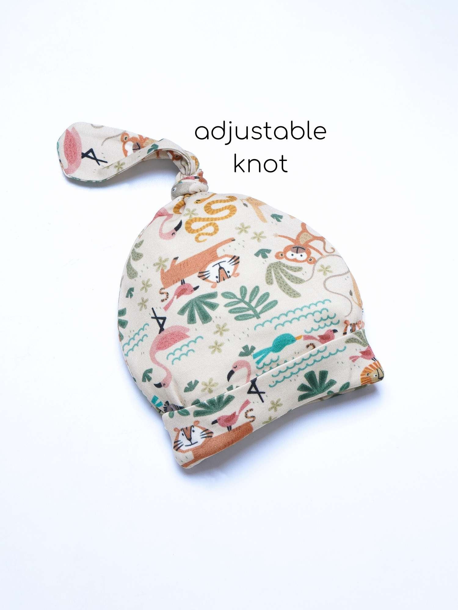 newborn baby bamboo cap mittens socks combo - prints