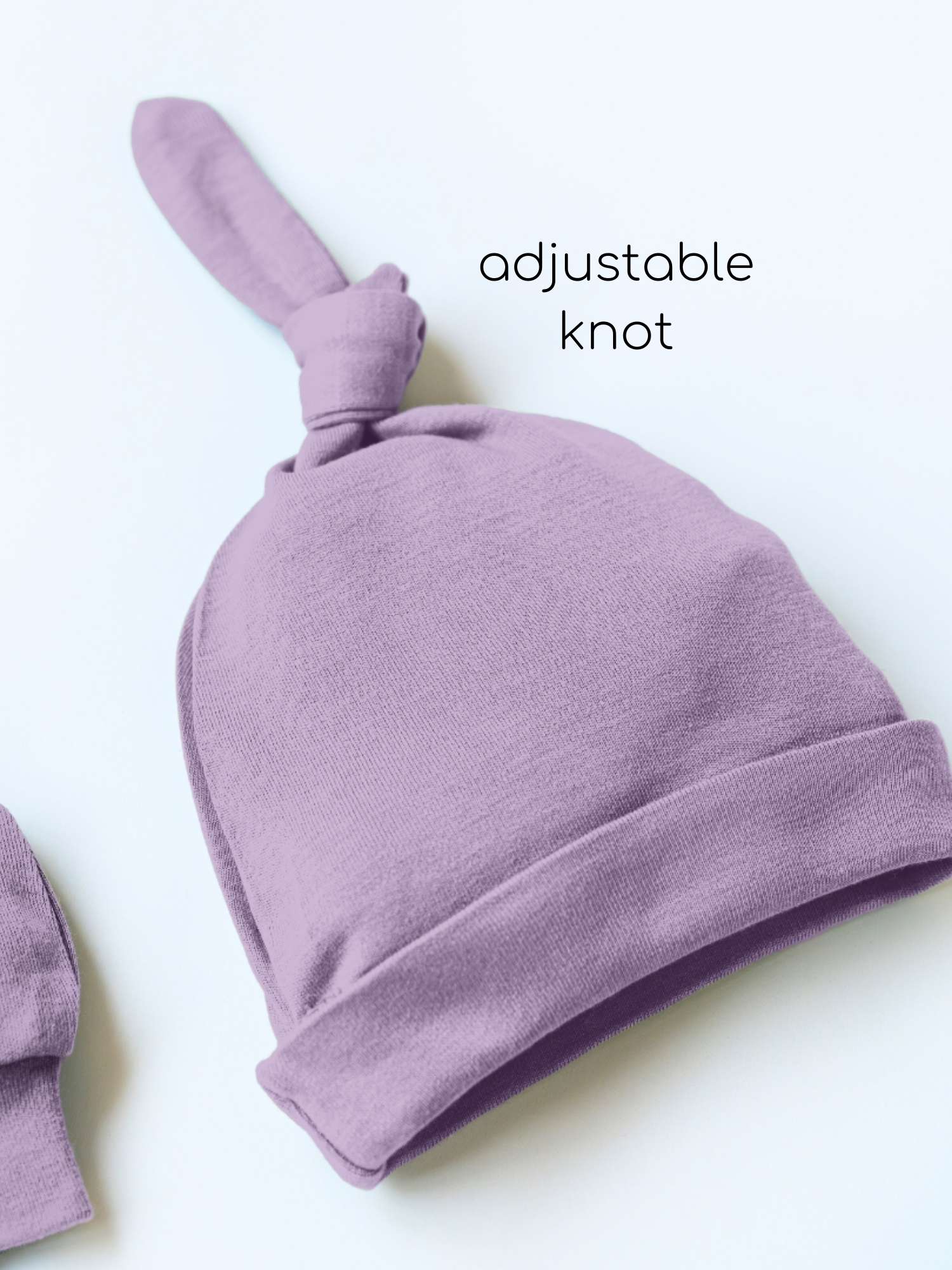 newborn baby bamboo cap mittens socks combo - solid colours