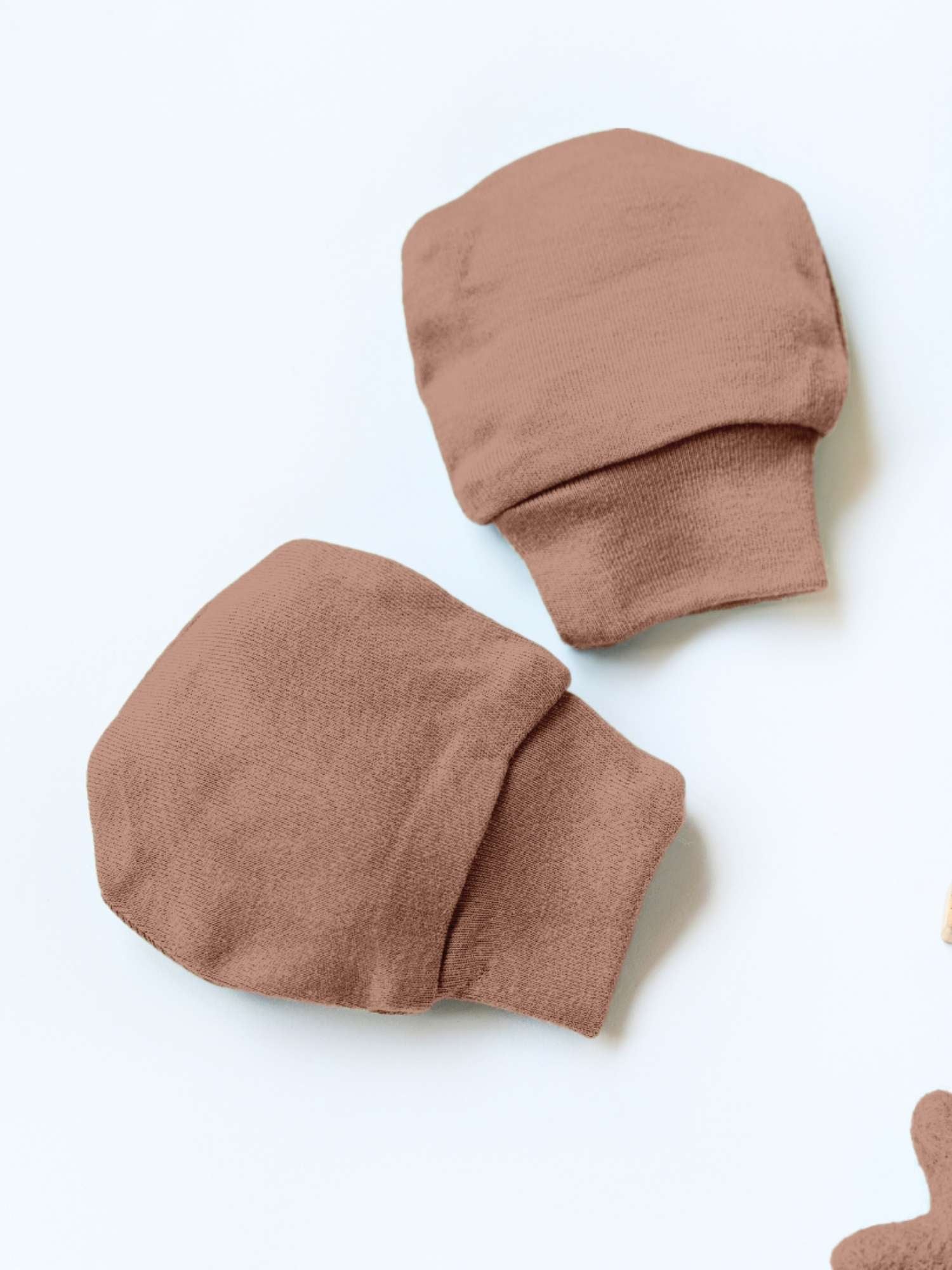 newborn baby bamboo cap mittens socks combo - solid colours