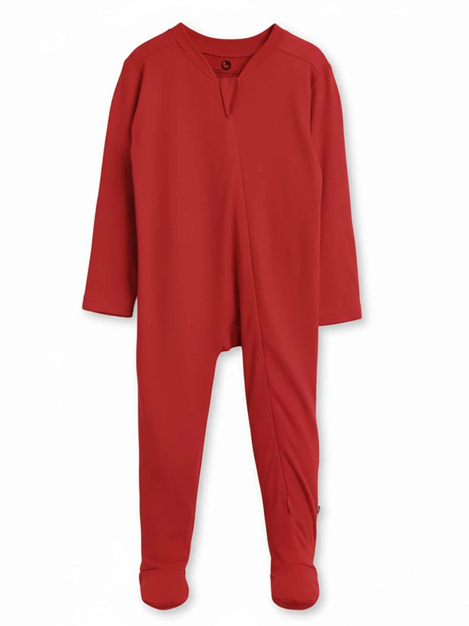 bamboo footed sleepsuit - christmas collection