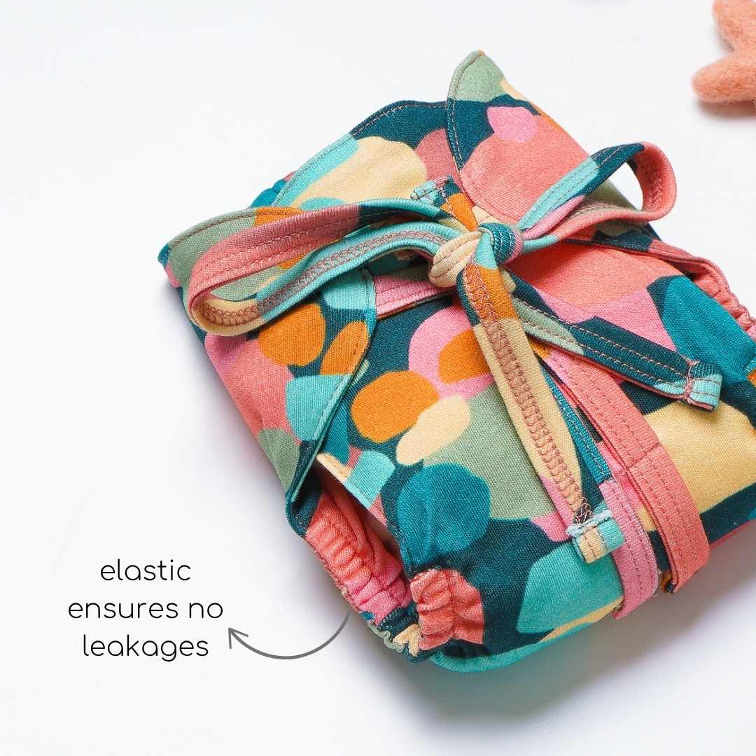 bamboo knit cloth nappy - prints