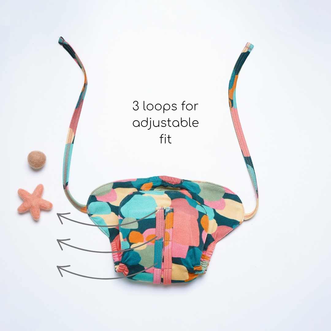 bamboo knit cloth nappy - prints