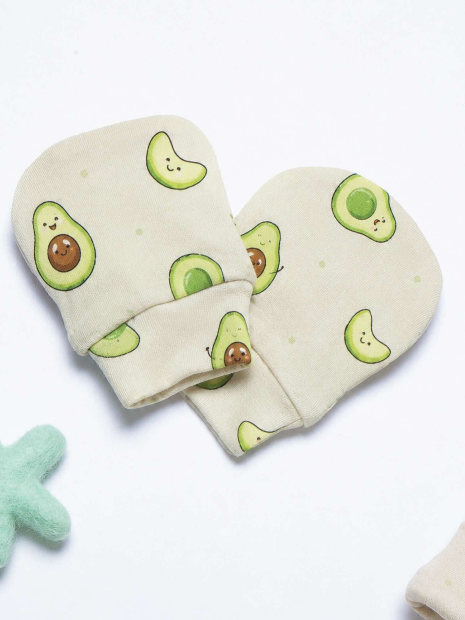 newborn baby bamboo cap mittens socks combo