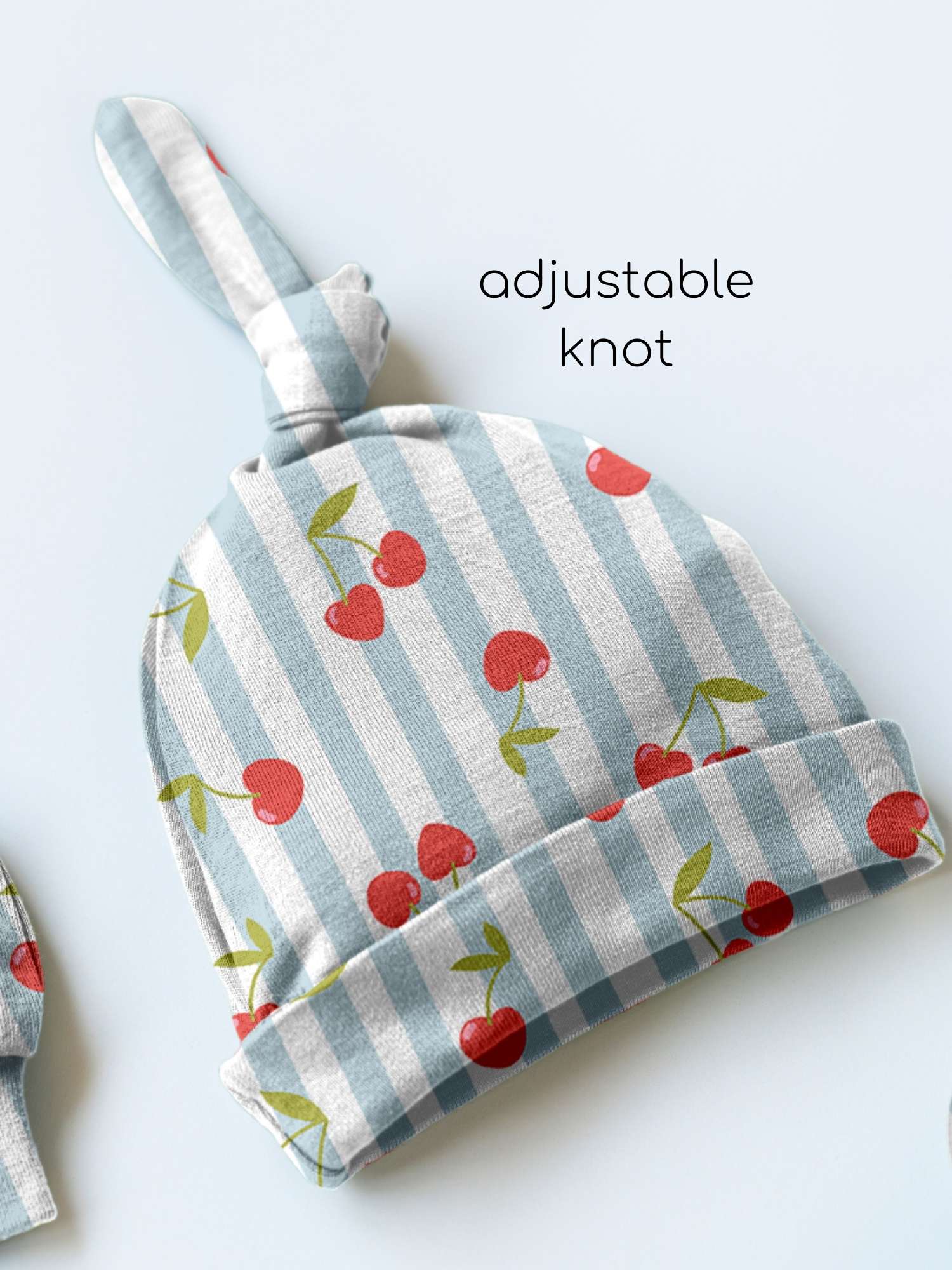 newborn baby bamboo cap mittens socks combo - prints