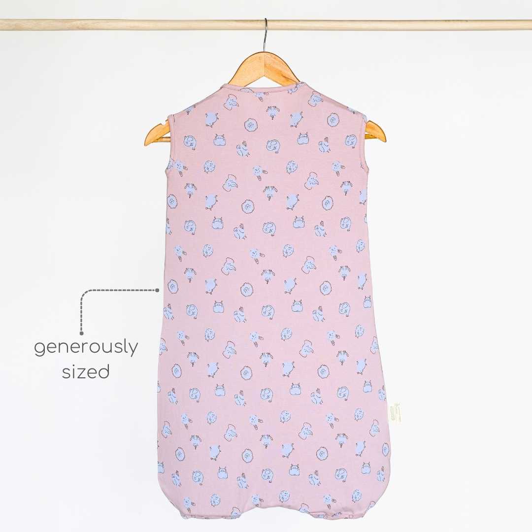 bamboo sleeping bag with foot opening - prints