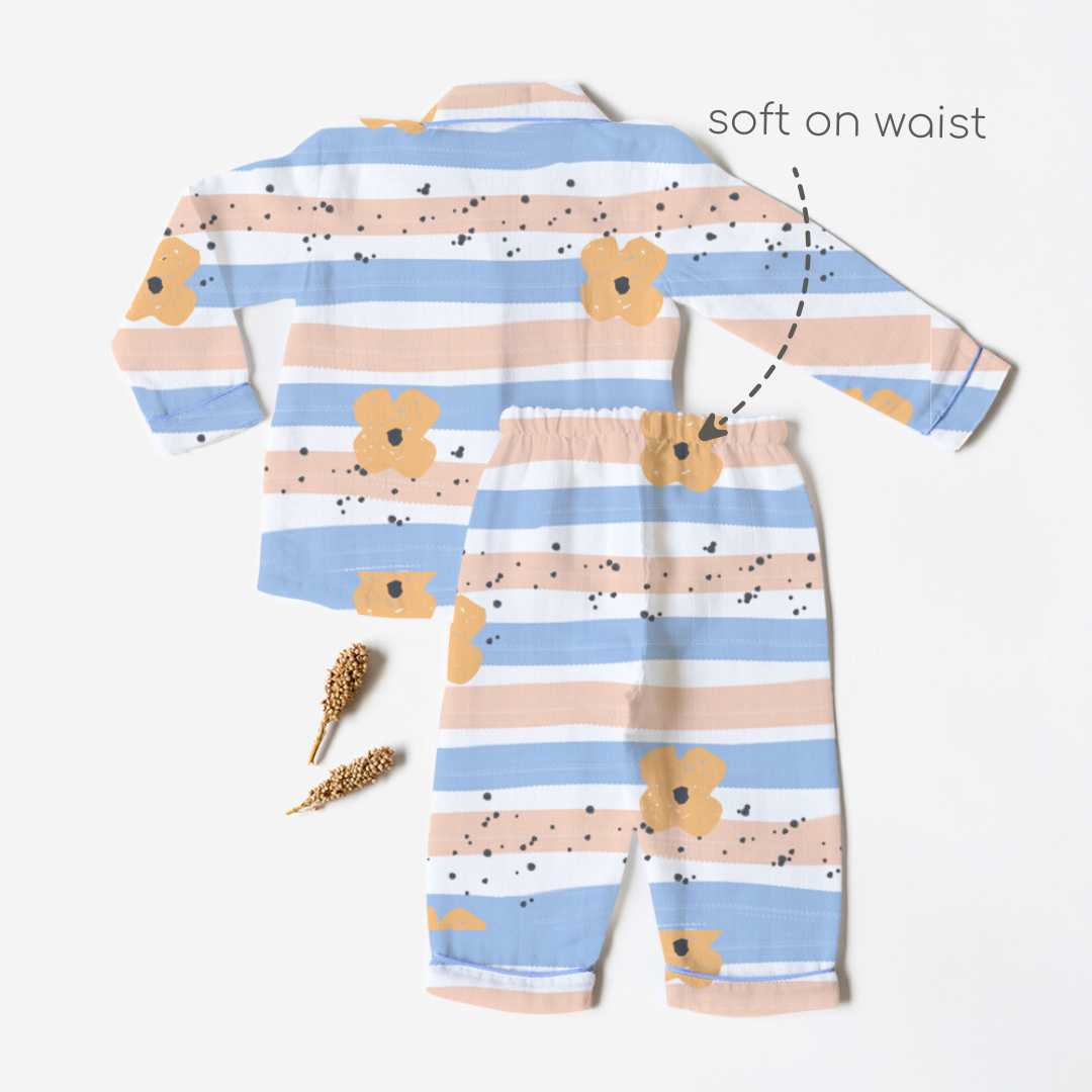printed_muslin_soft_bamboo_nightsuit_baby_toddler_flat image_9