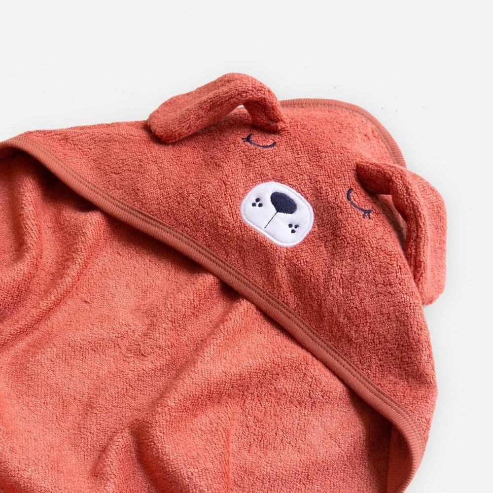 bamboo terry hooded towel